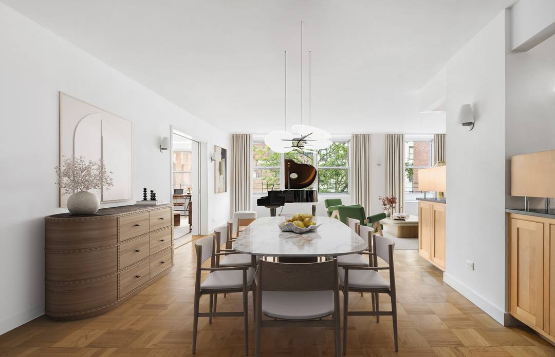 This large, bright and versatile apartment in move in condition awaits you.