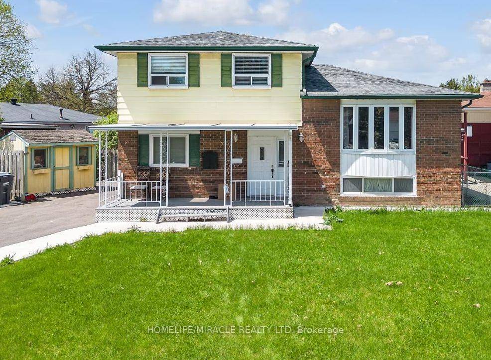 Spacious 3 Bedroom Home and 2 Full Washrooms and 4 Car parking on A Quiet Family Friendly Crescent.