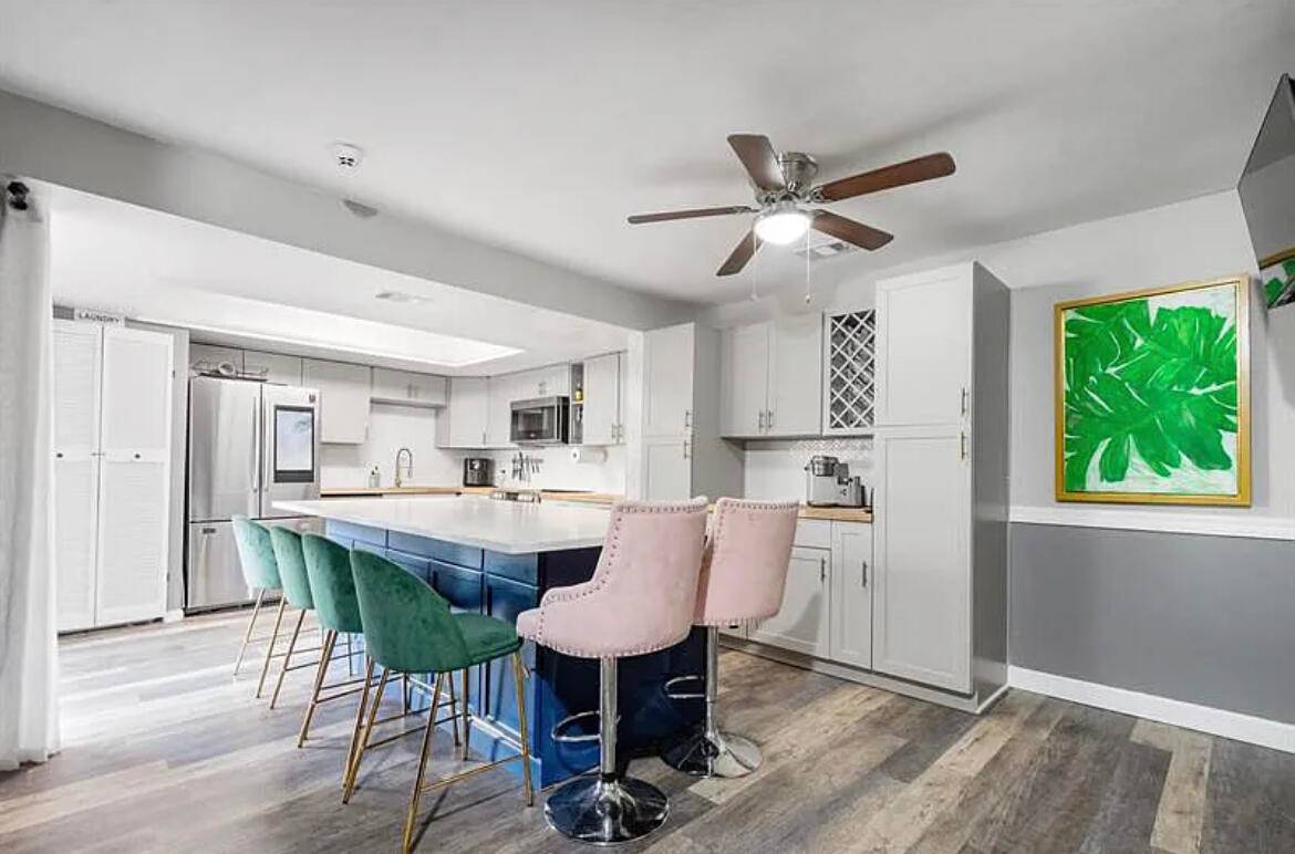 Available Nov 3 seasonal 4500 month and annual 3000 month This home features an open layout, updated kitchen, and private fenced courtyard.