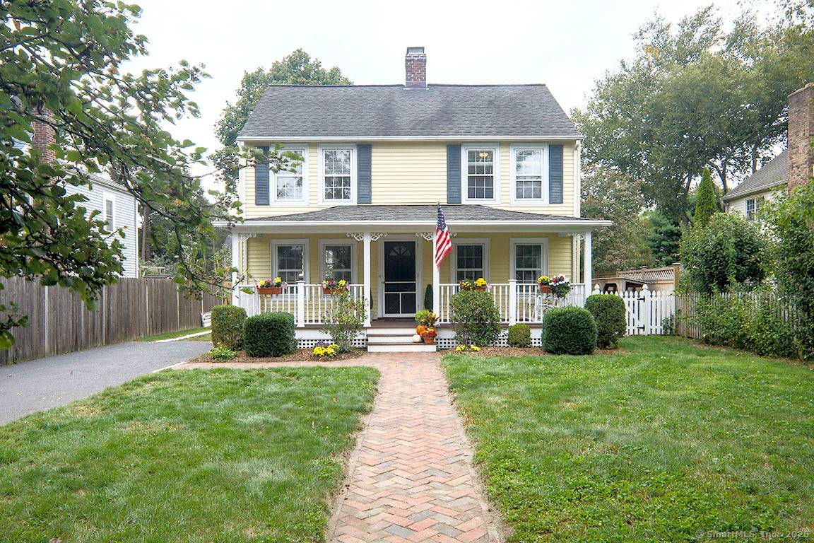 Full of character and cottage style comfort, this farmhouse offers an inviting blend of vintage charm and modern living.