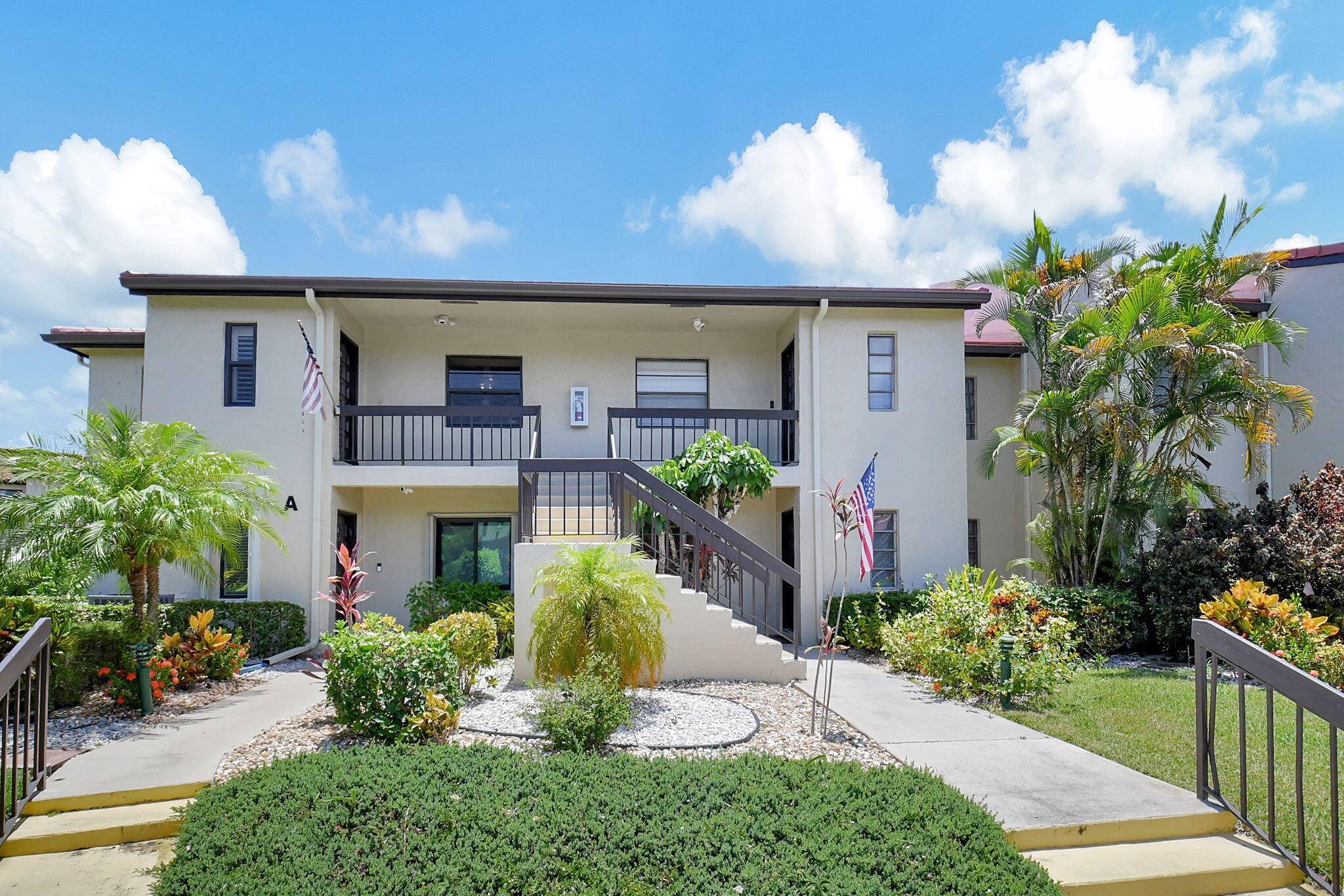 This beautiful 2nd floor corner unit in Fairways Green, Boca Raton, is in a secure 55 community with 24 hour manned gate access.