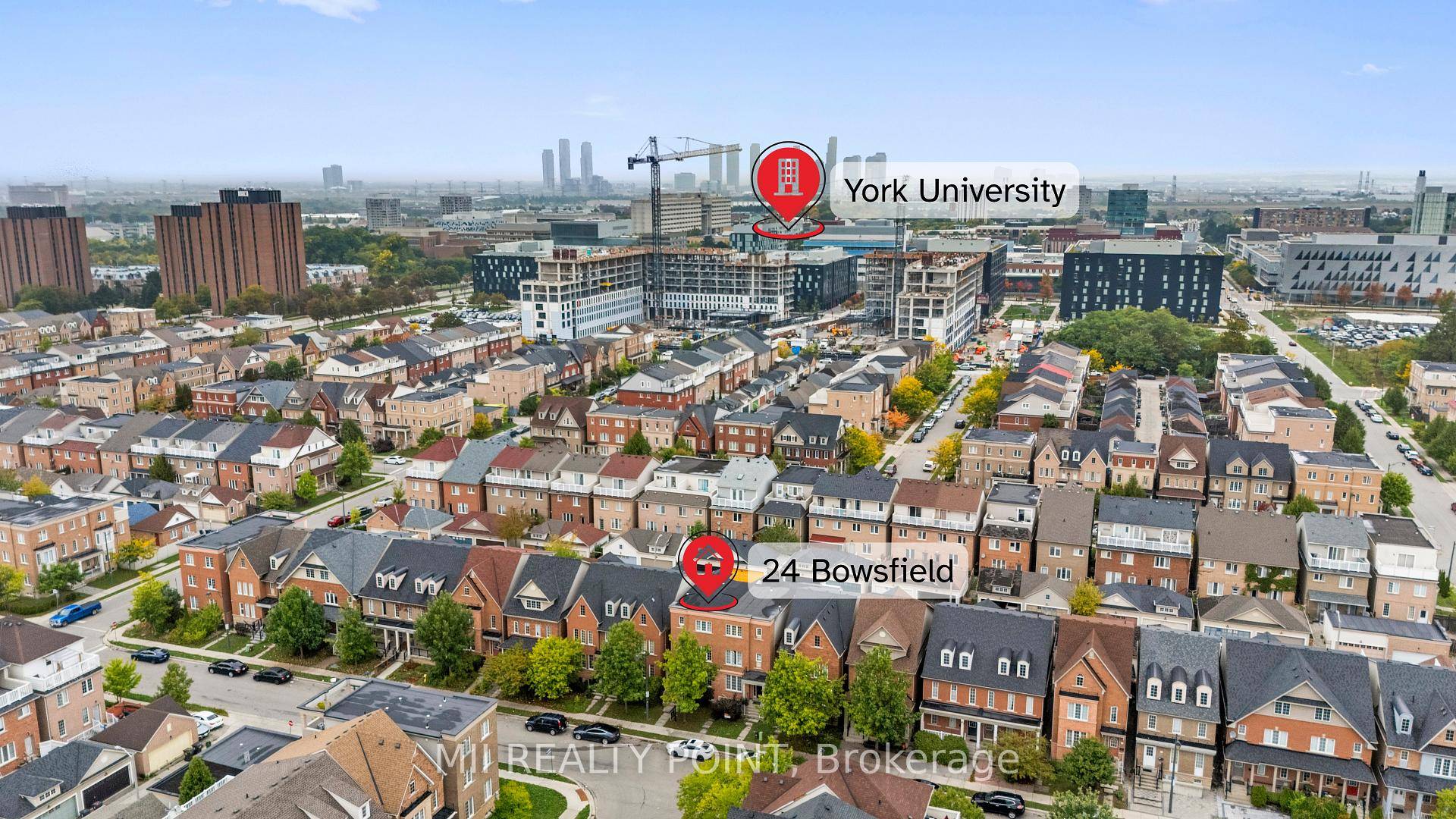 Welcome to this spacious all brick 7 bedroom, 5 bathroom semi detached home in the highly sought after Village at York University.