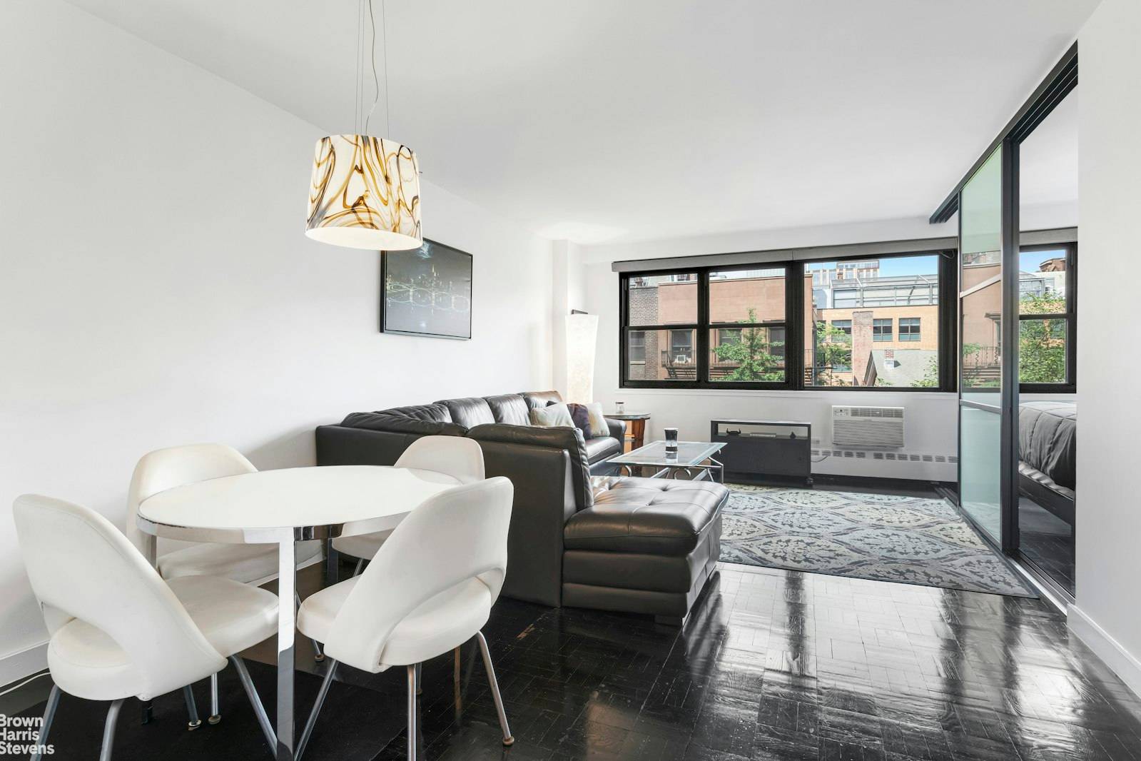 Modern Elegance Overlooking Stuyvesant Park Welcome to Residence 6A at Parc Fifteen a bright, move in ready one bedroom offering timeless design, exceptional storage, and tranquil park views.