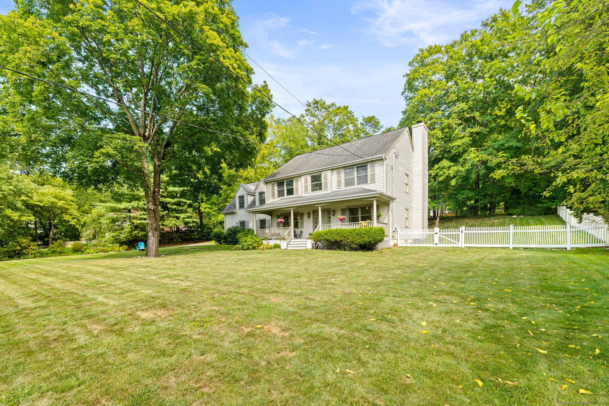 Watch video link below ! Charming New England Farmhouse with golf course views.
