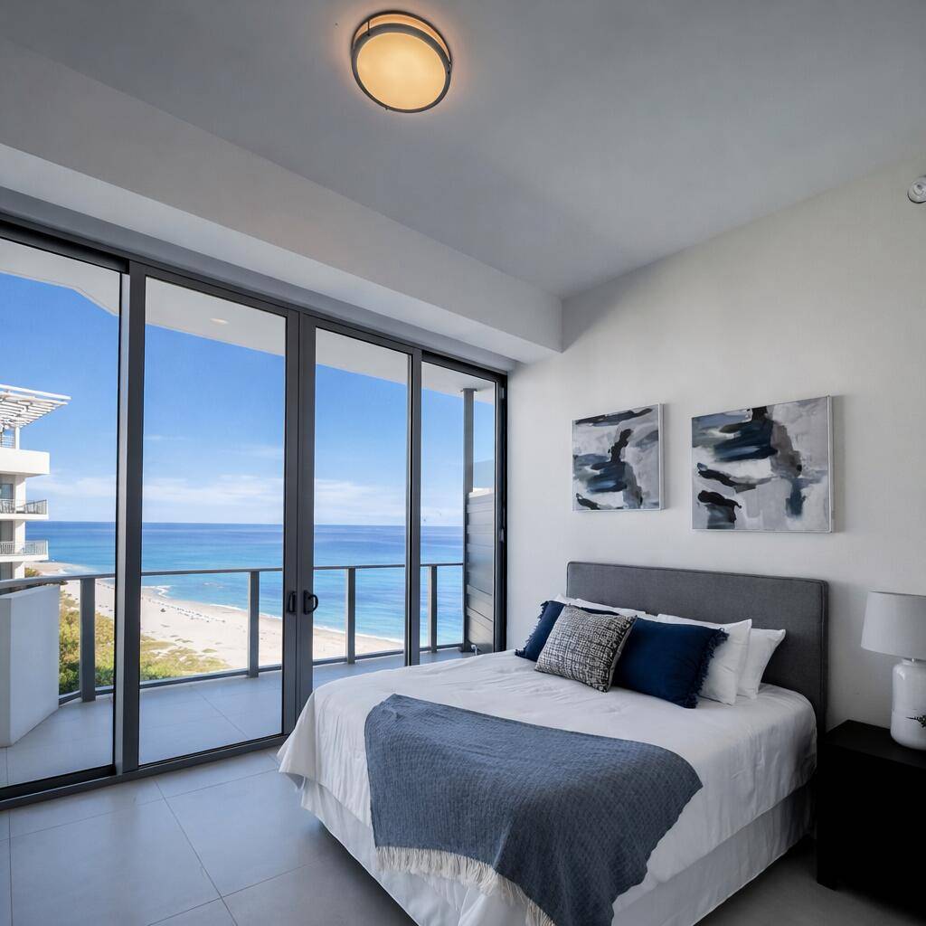 Residence H1801 at Amrit Ocean Resort amp ; Residences offers a rare northeast corner exposure with breathtaking ocean views from every room.