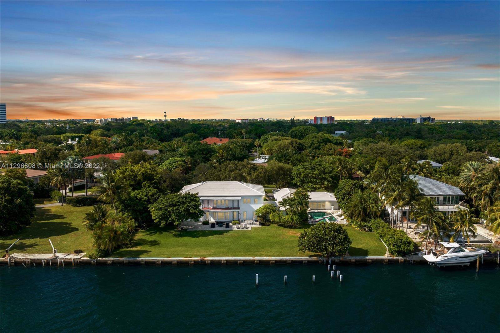 Breathtaking bayfront property located in the exclusive gated community of Bay Point.
