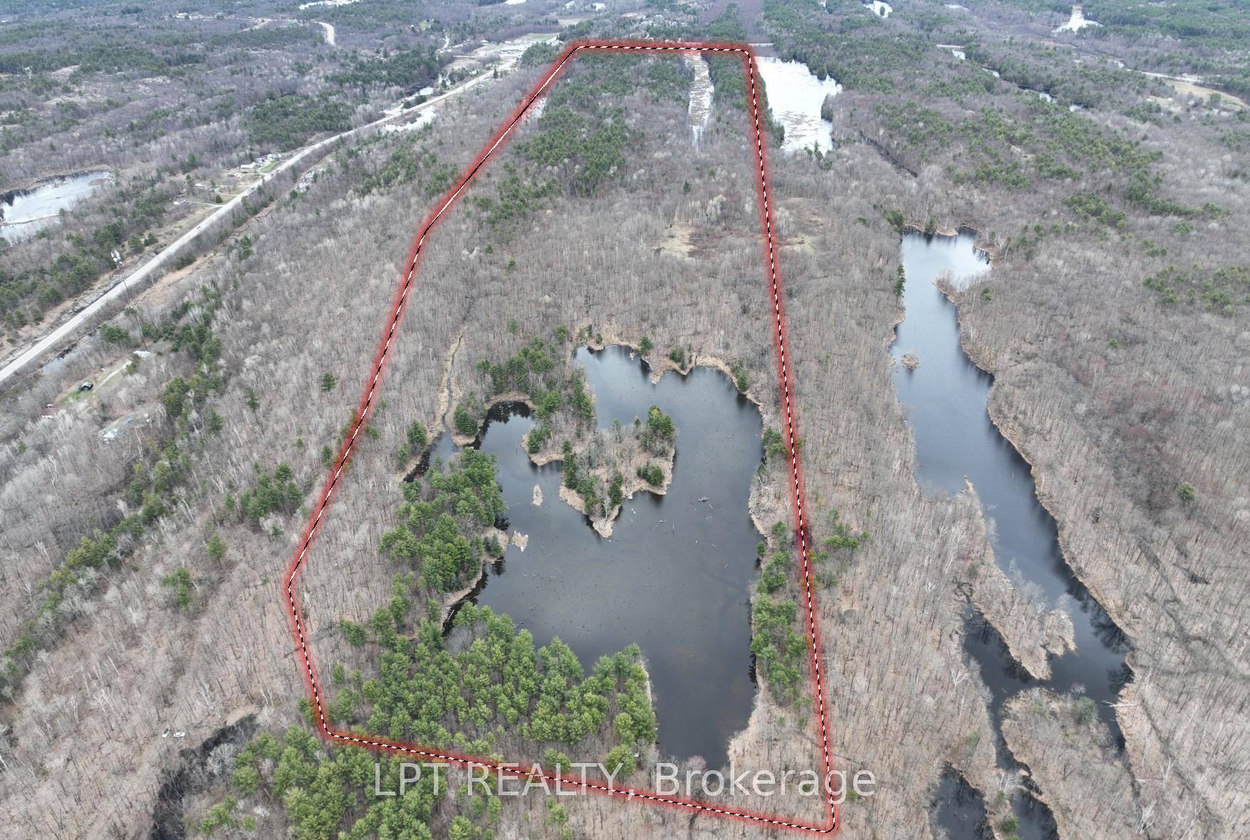 This 71. 92 acre wooded property has access to the Trans Canada Trail.