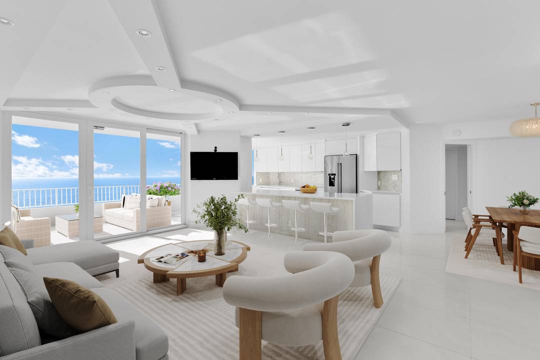 Experience breathtaking ocean views from this beautifully renovated 2BR 2BA residence at The Chalfonte.