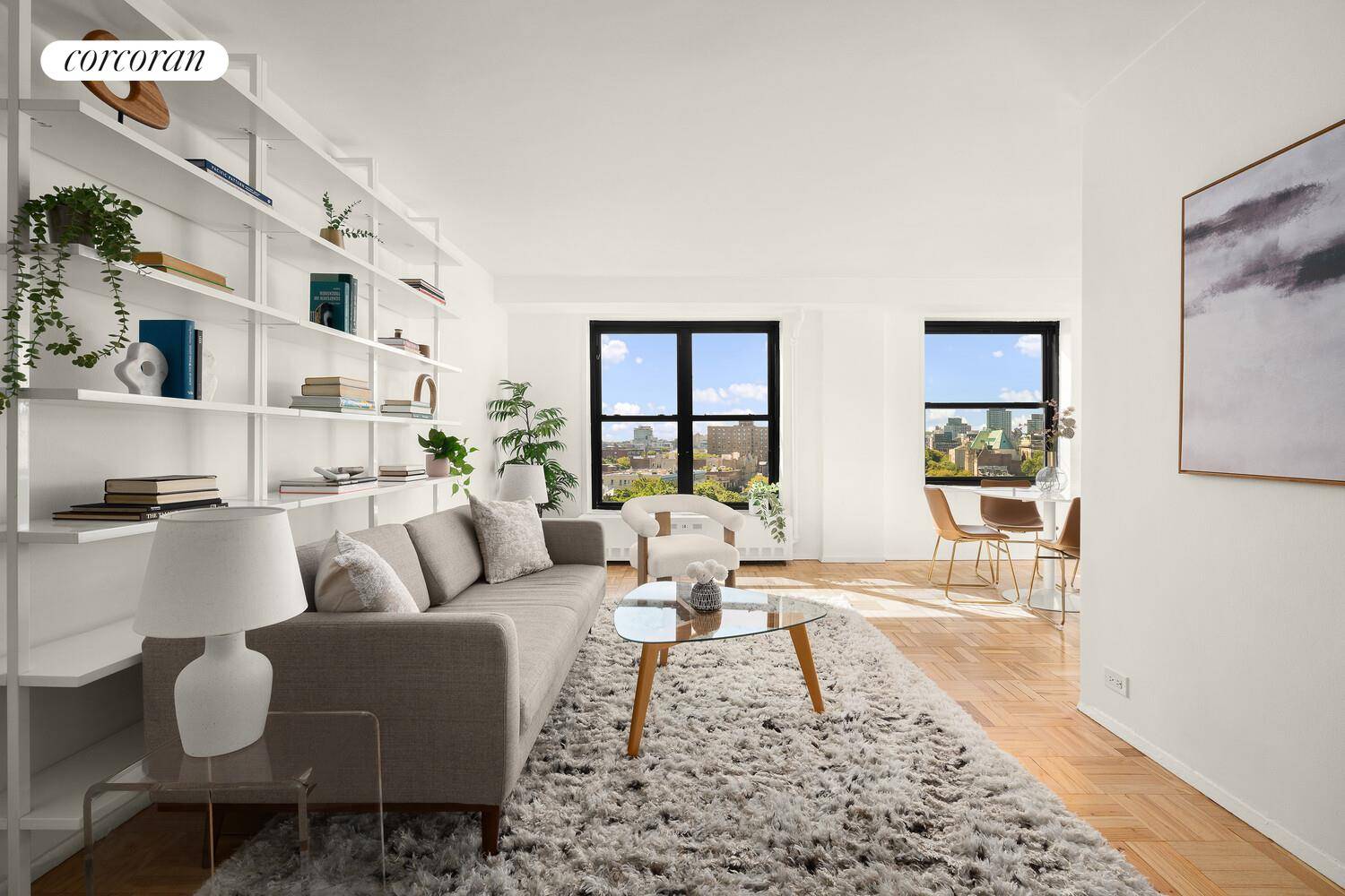 Top Floor Fort Greene Coop with Panoramic Views Penthouse 14B at 210 Clinton Avenue is a rarely available top floor corner unit in the heart of Fort Greene with sweeping ...