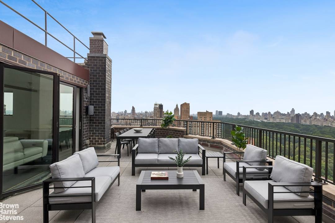 Welcome to this gut renovated, sky residence that redefines Upper West Side luxury perched atop The Europa.