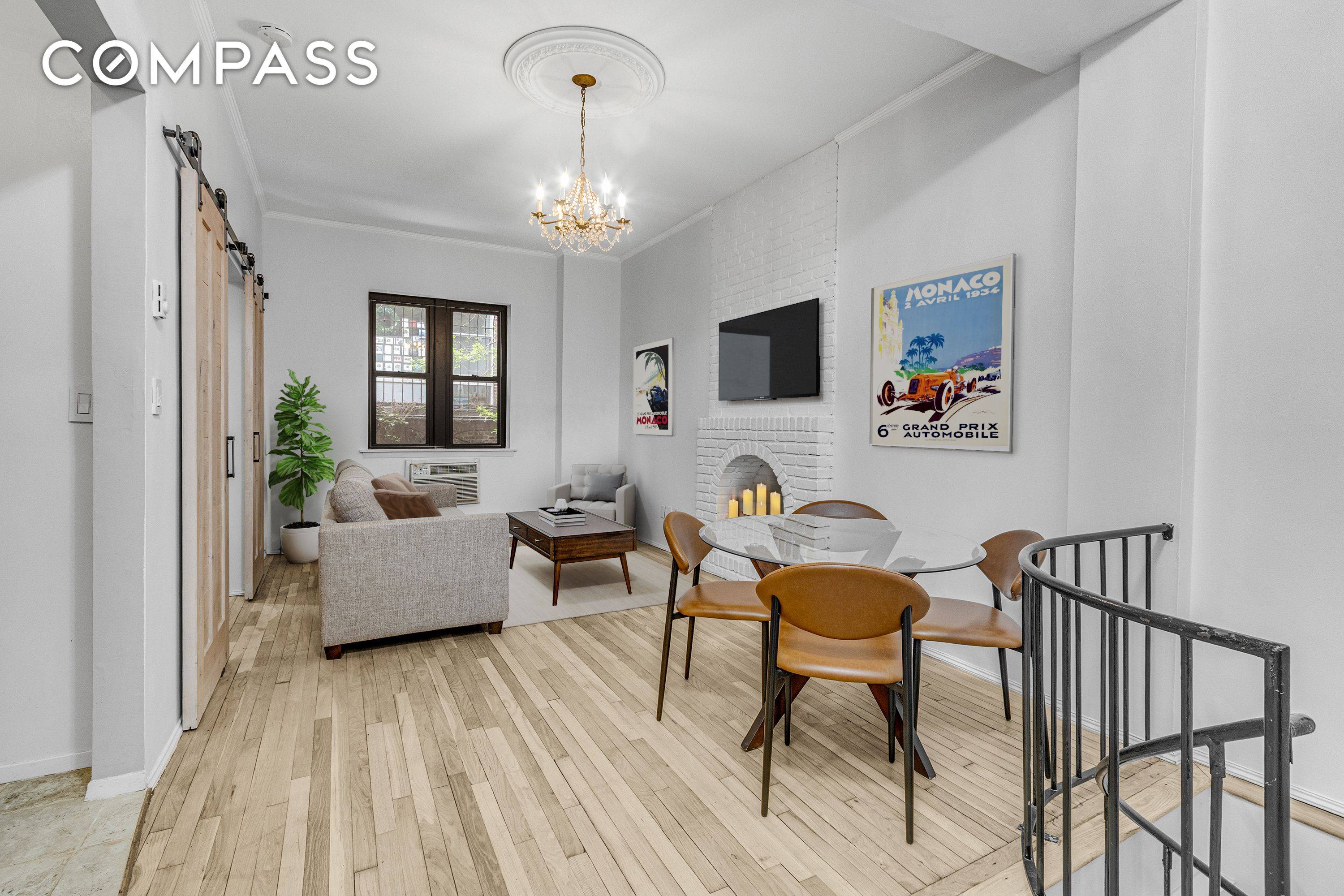 RARE GARDEN DUPLEX WITH PRIVATE OUTDOOR SANCTUARY A true gem in the heart of West Chelsea, this exquisite two bedroom, two bathroom garden duplex offers an unparalleled blend of elegance, ...