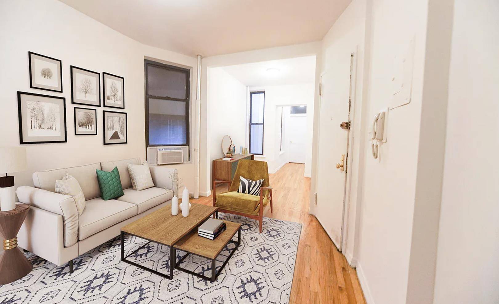 Move into this spacious 2 bed 1 bath apartment in the heart of SoHo !