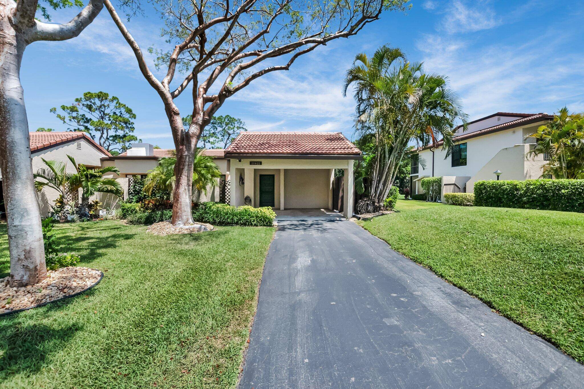 This remodeled two story villa is a must see.