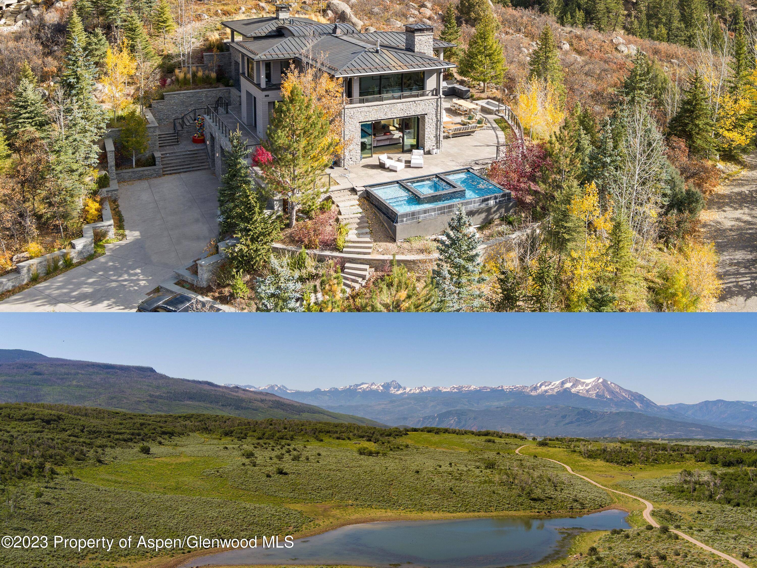 AUCTION Turnkey Red Mountain Estate 4, 200 Acre Three Meadows Ranch Listed Collectively for 86.