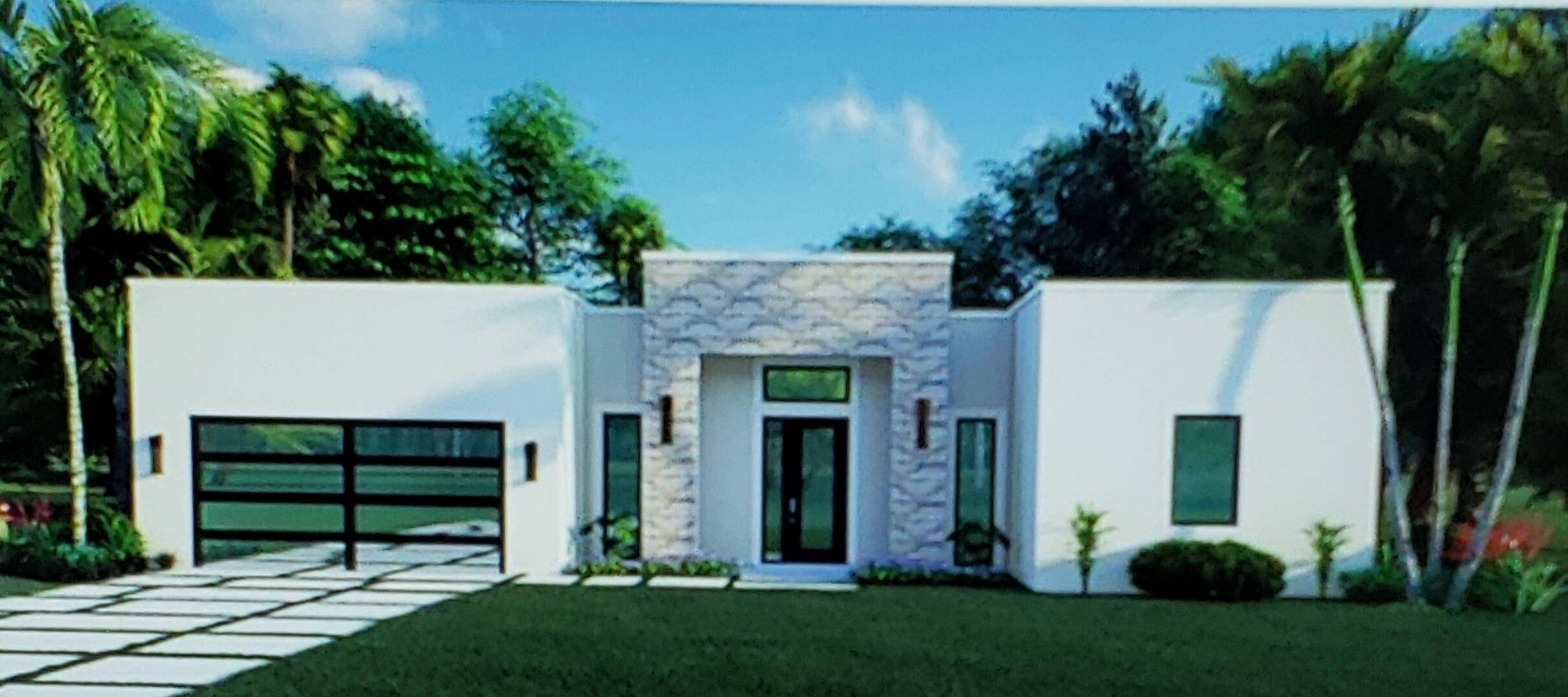 Beautiful Brand New floorplan ''the Roble'', new style in town, concrete driveway, Standard hurricane impact garage door, 4 bedrooms and 3 bathrooms with wood floor throughout the house, and tankless ...
