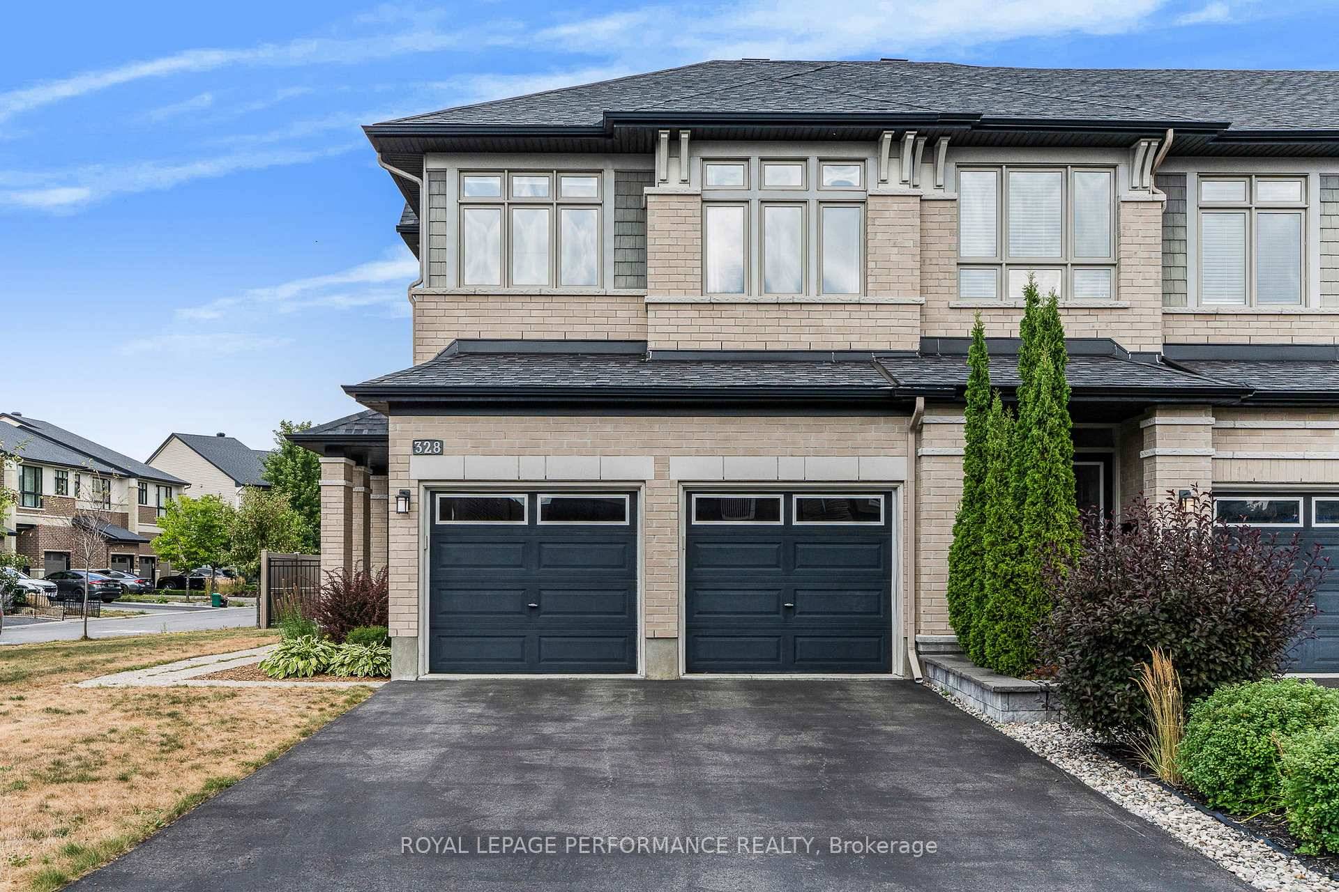 Stunning End Unit on a Prime Corner Lot Just Minutes from Manotick !
