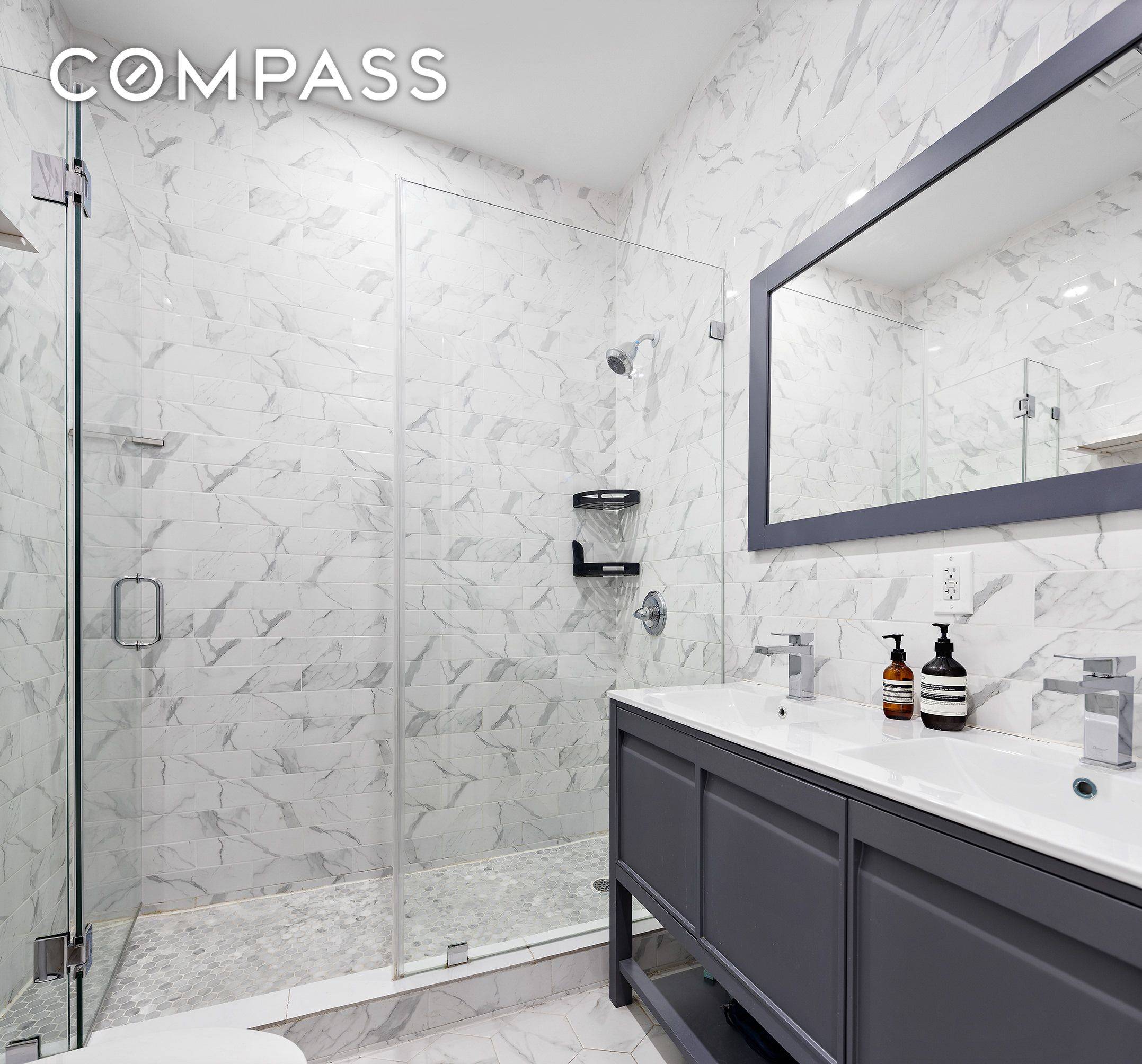 Exceptionally renovated 3 story, 18 wide townhouse, 578 Bainbridge Street in Bed Stuy offers amazing outdoor space and interiors designed by Anthony George Home.