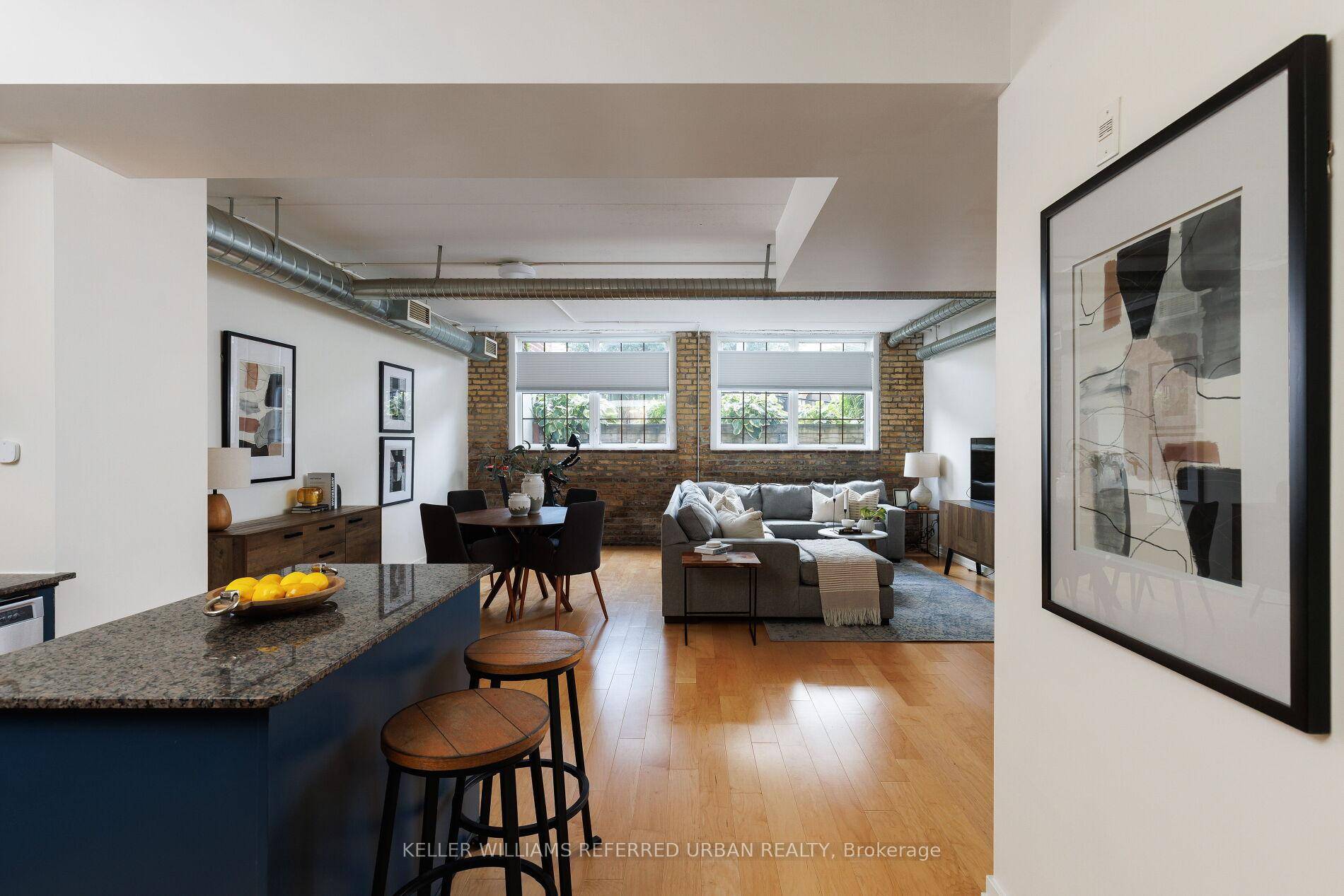 Authentic Loft Living at the Iconic Foundry Lofts !
