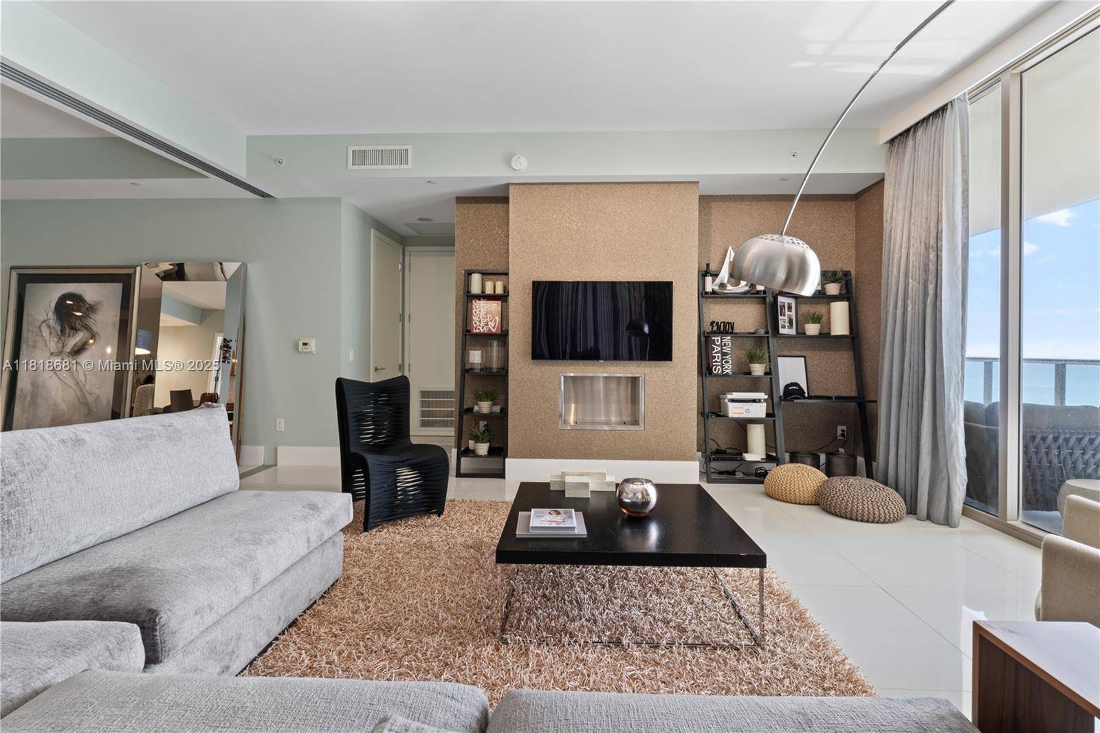 Turnkey direct oceanfront 18th floor corner unit at prestigious St.