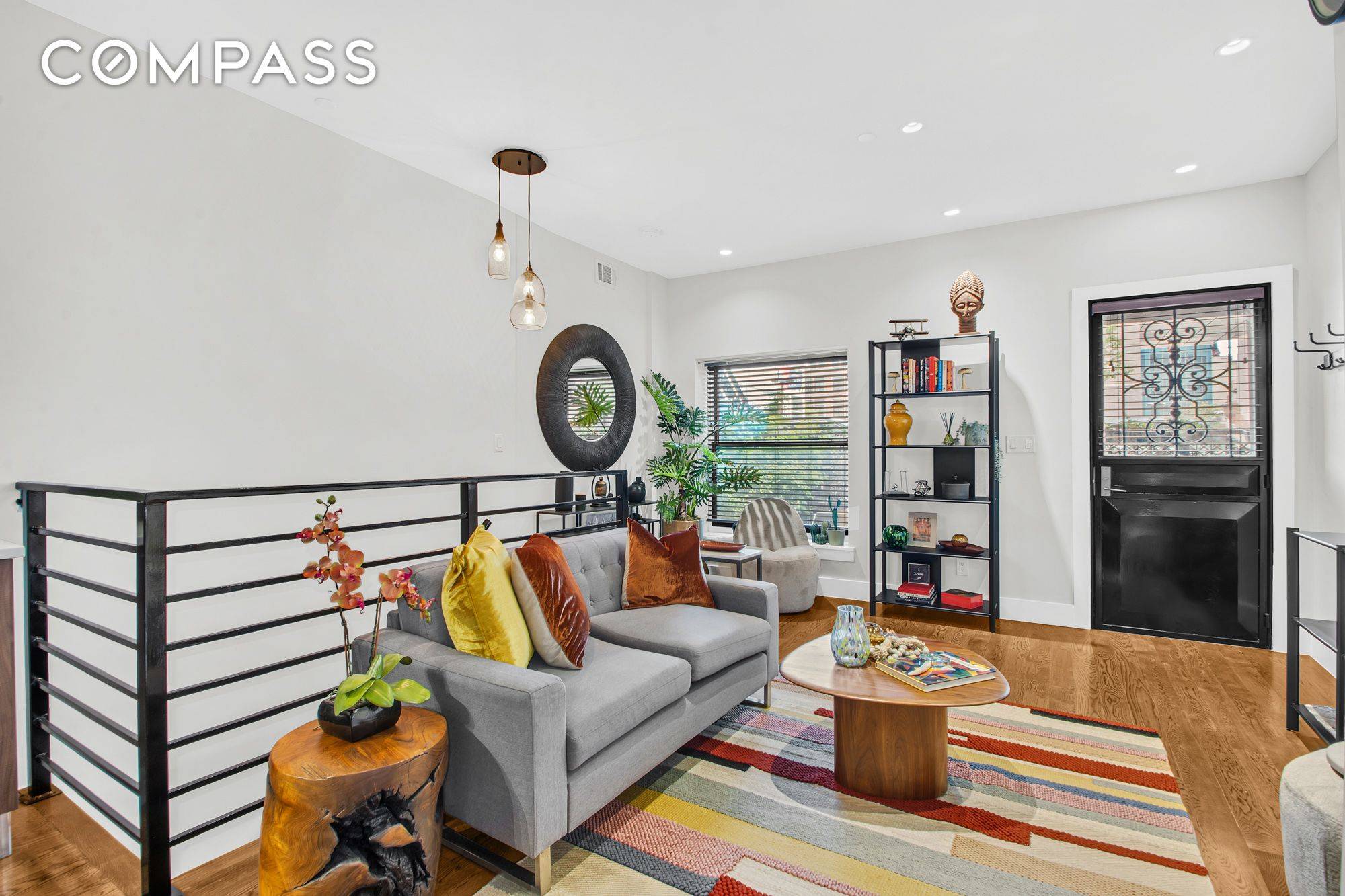 This stunning garden level duplex at 159 161 West 126th Street offers a unique space with lots of light in the heart of Harlem.