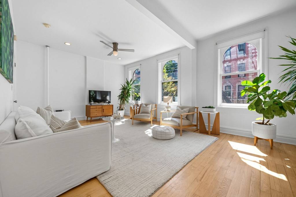 A Rare Find in the Heart of the West VillageCharming Prime West Village 3 Bedroom 2 Bath Co op Plus OfficeTucked away on one of the most coveted, tree lined ...