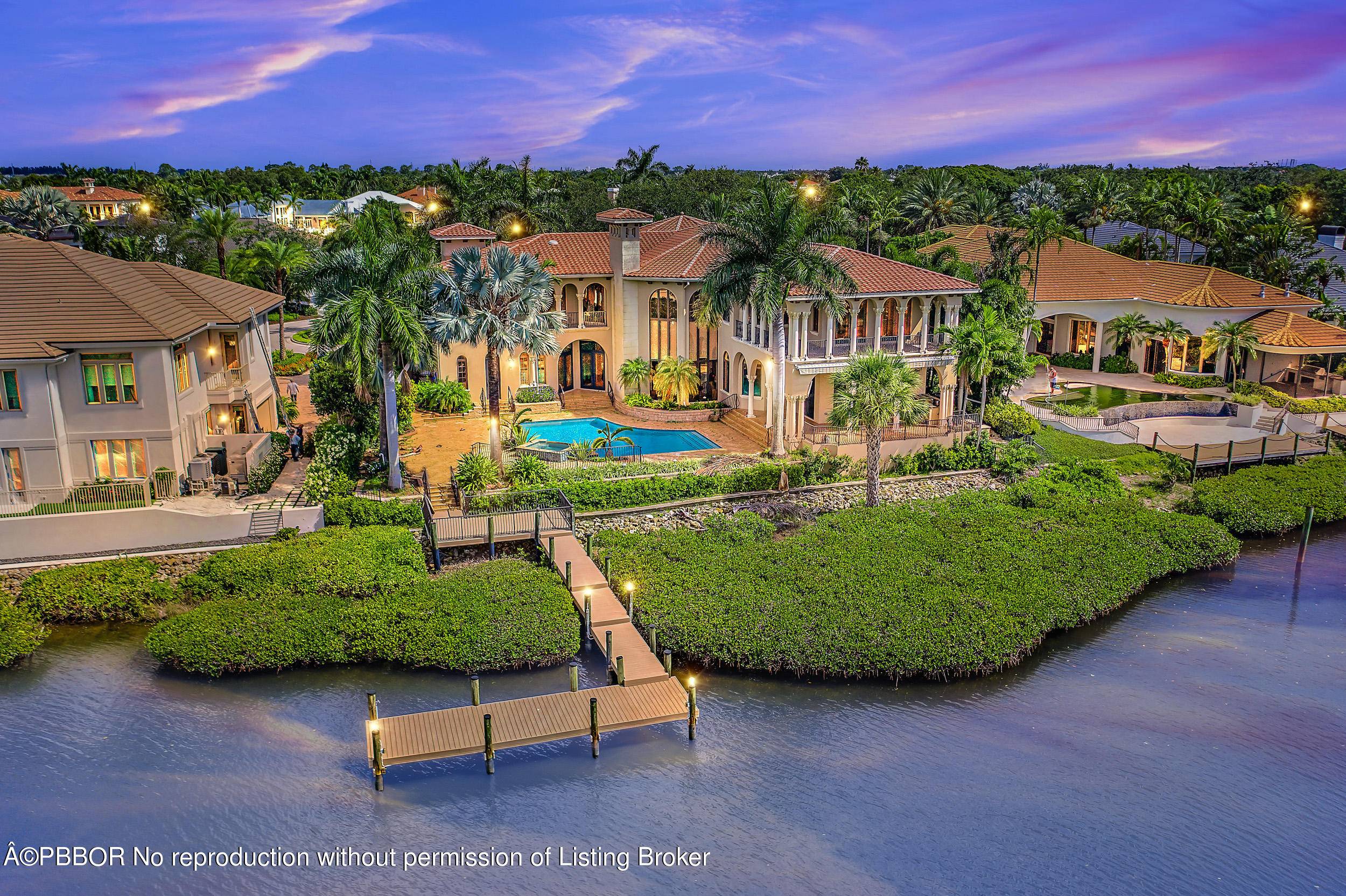 Waterfront Estate home with over 8, 100 square feet of luxury living.