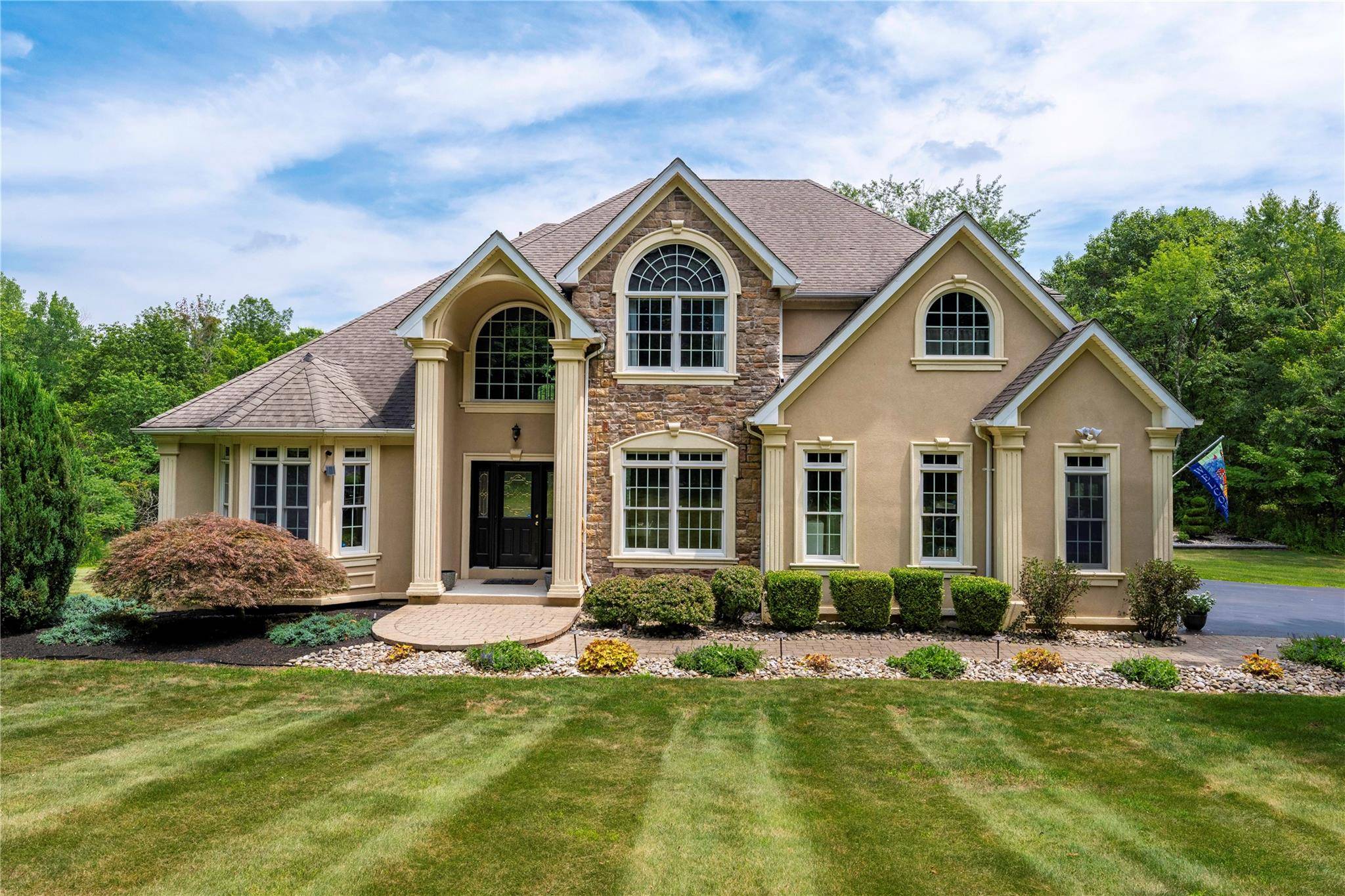 Discover this remarkable colonial home situated on 2.