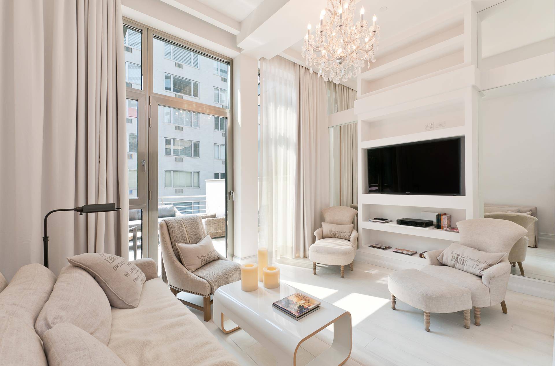 Furnished apartment. Terrace Lover's Dream A very sleek and stylish apartment with an entertainers terrace.