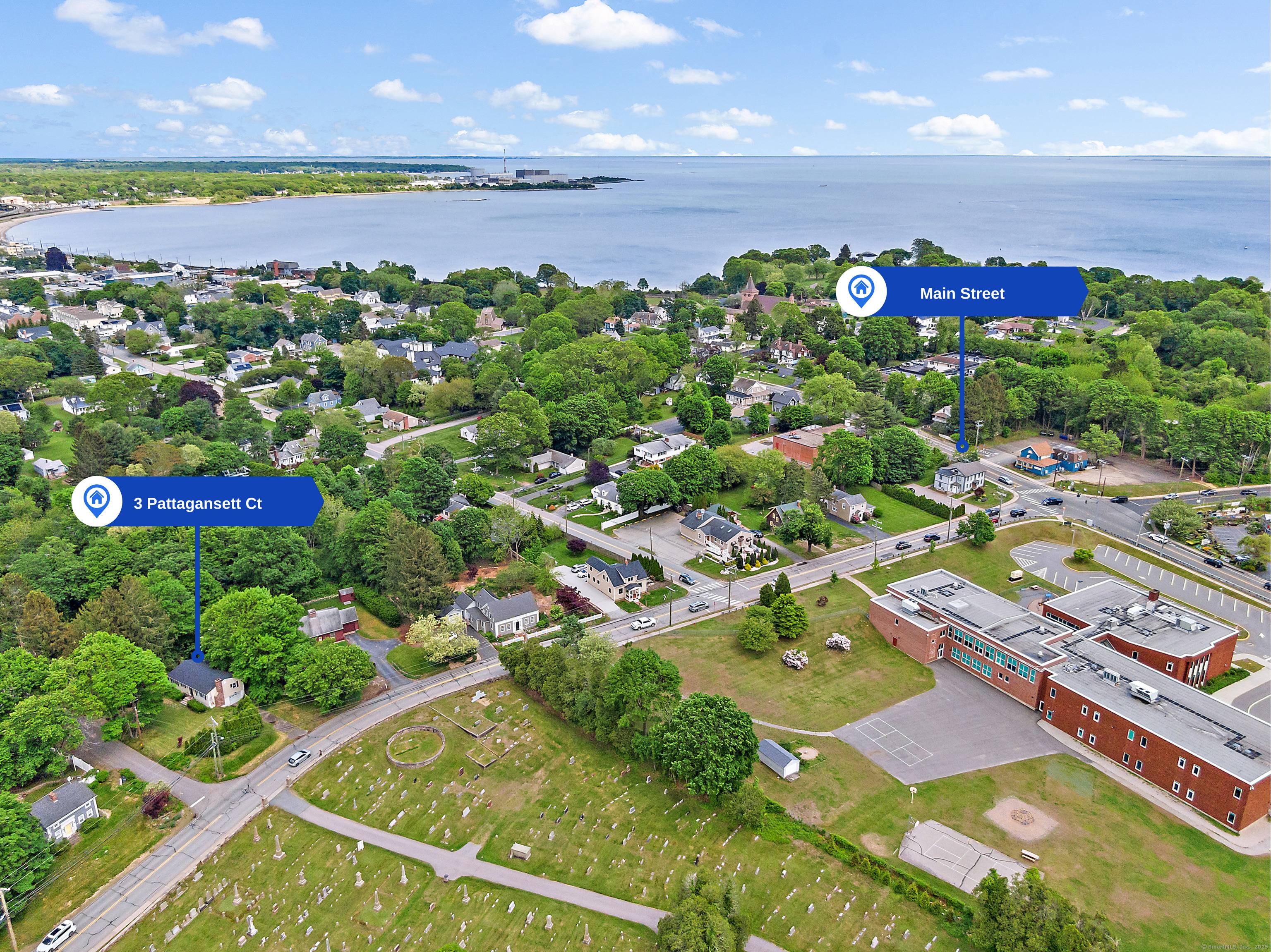 PRICE IMPROVEMENT 2 Bedrooms 1 Bathroom Ranch with New Roof 2024 Great location to enjoy the coastal village of NIANTIC !