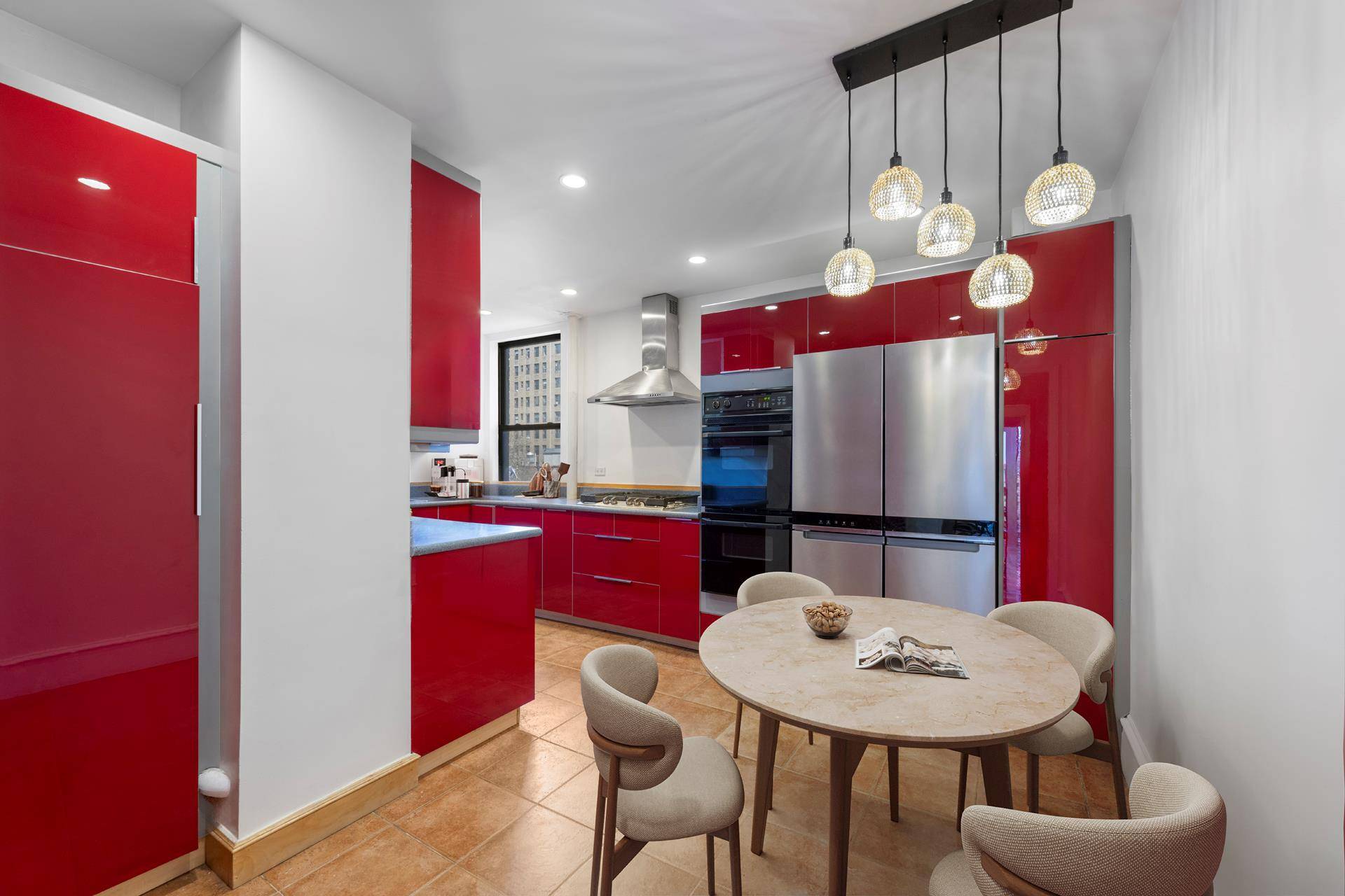 Welcome to 7D, that coveted prewar Classic 5 separate dining room 3BR apt, currently configured as an oversized luxurious 1687sf 2BR 2Bathoom home.