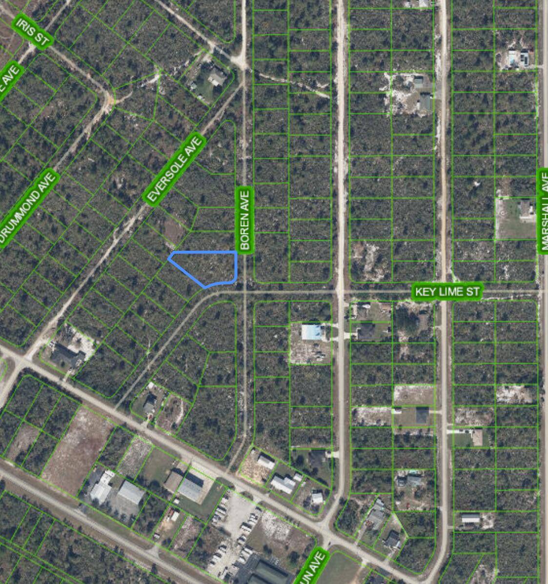 Half acre vacant treed lot with great potential in Highlands county.