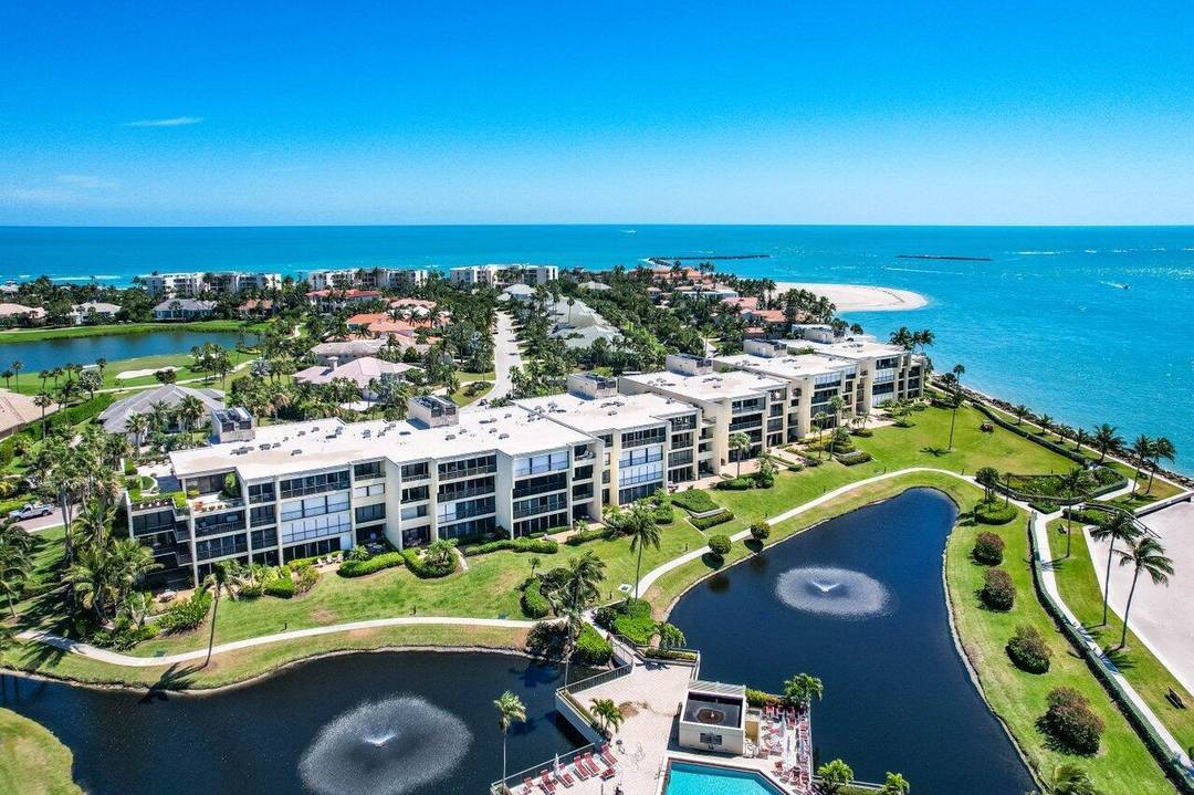 Exquisitely renovated 3rd floor condo in Sailfish Point offers an unparalleled luxury living experience.