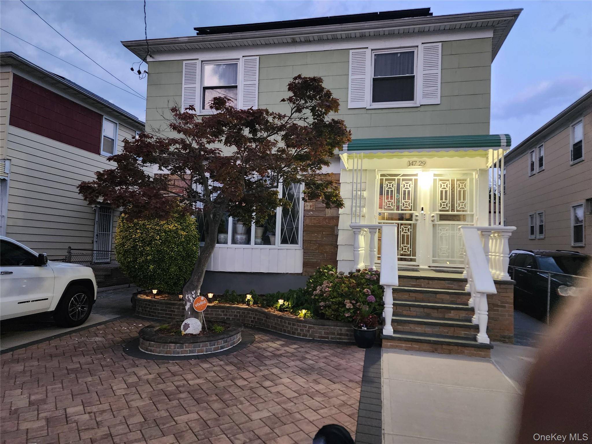THIS BEAUTIFUL FULLY DETACHED 2 FAMILY HOUSE FEATURES 2 SEPARATE APARTMENTS, EACH HAVING 3 BEDROOMS AND 1.