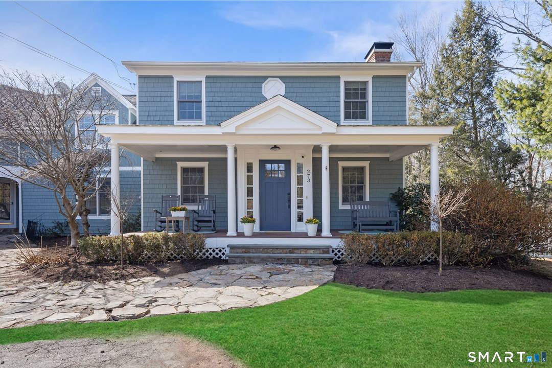 Enjoy the best of Ridgefield living in this beautifully designed Colonial Farmhouse set on over an acre just minutes from town.