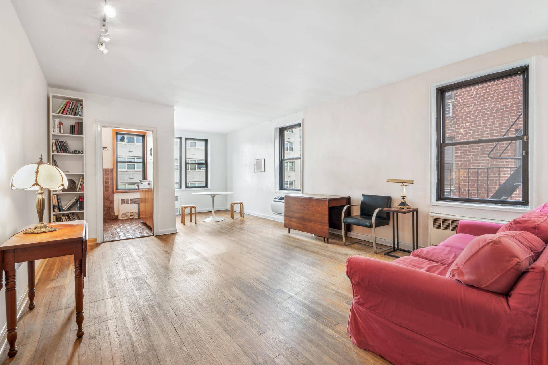 Loft like, sun filled, convertible junior one bedroom in Iconic Greenwich Village.