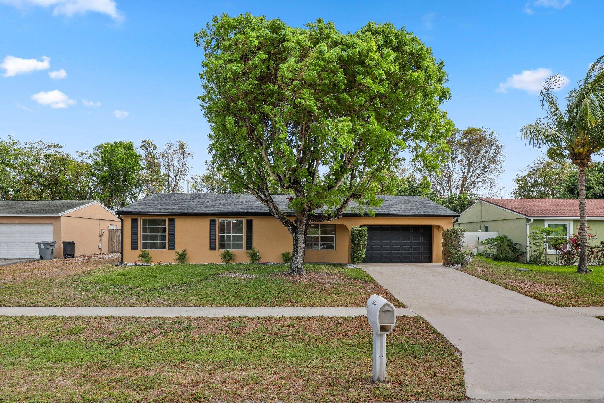 This rarely available CBS gem in the sought after Le Chalet subdivision of West Boynton Beach has been fully renovated and is move in ready !