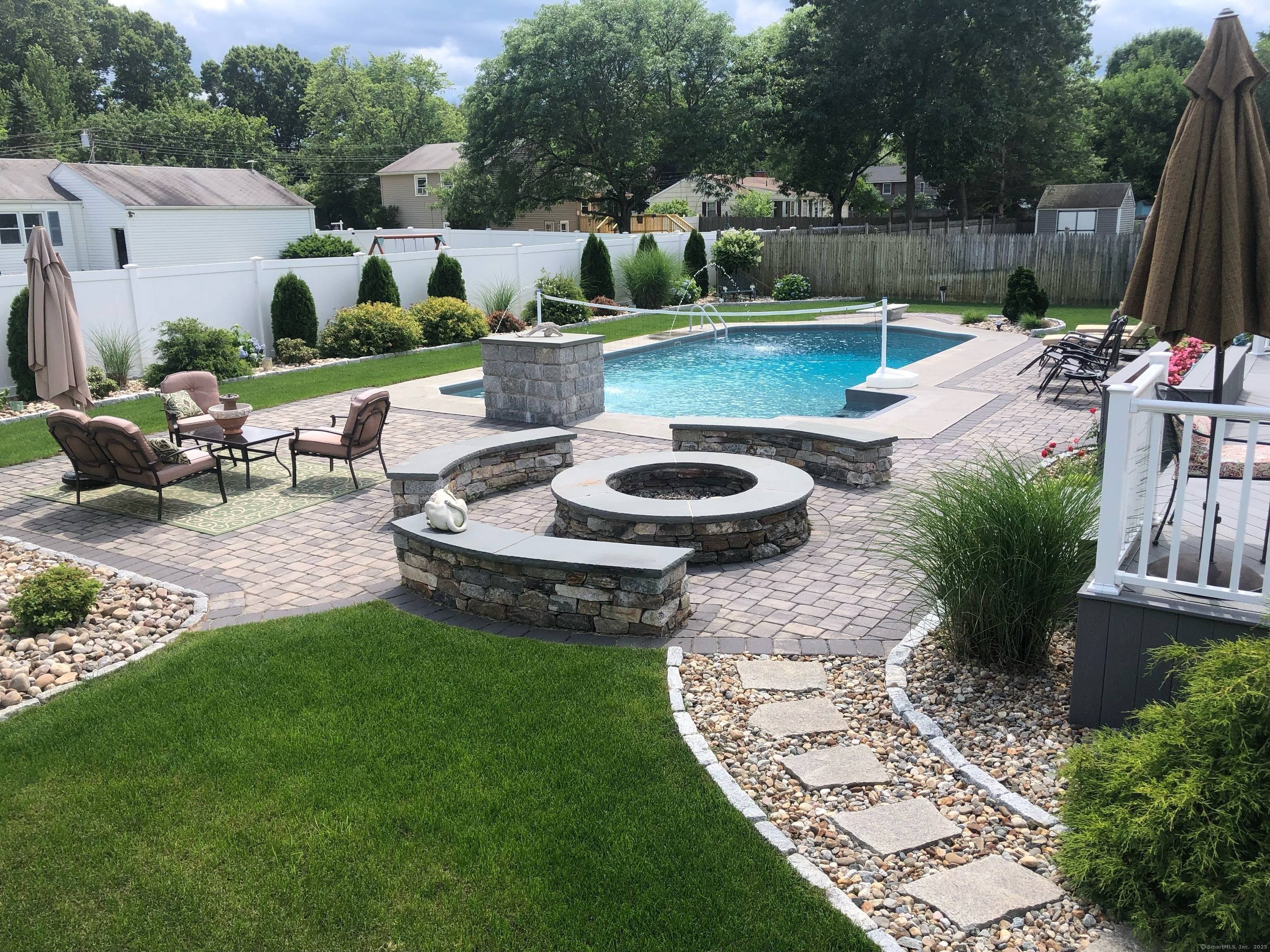 Stunning Colonial with Backyard Oasis !