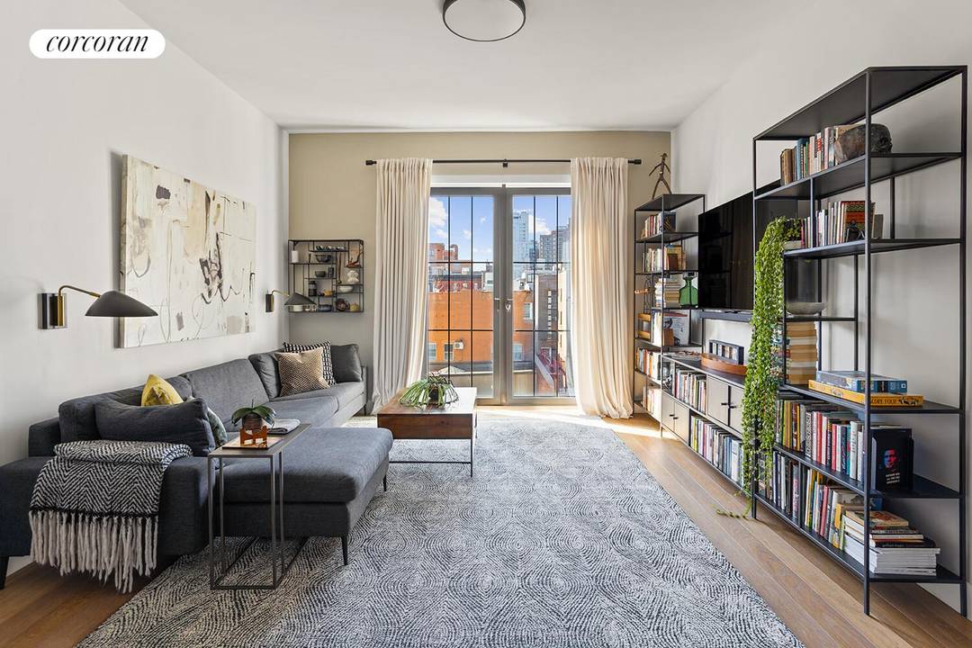 A rare full floor penthouse where light, privacy, and outdoor living come together above the Lower East Side.
