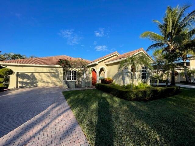 Beautiful one story home across from spacious green space in Paseos.