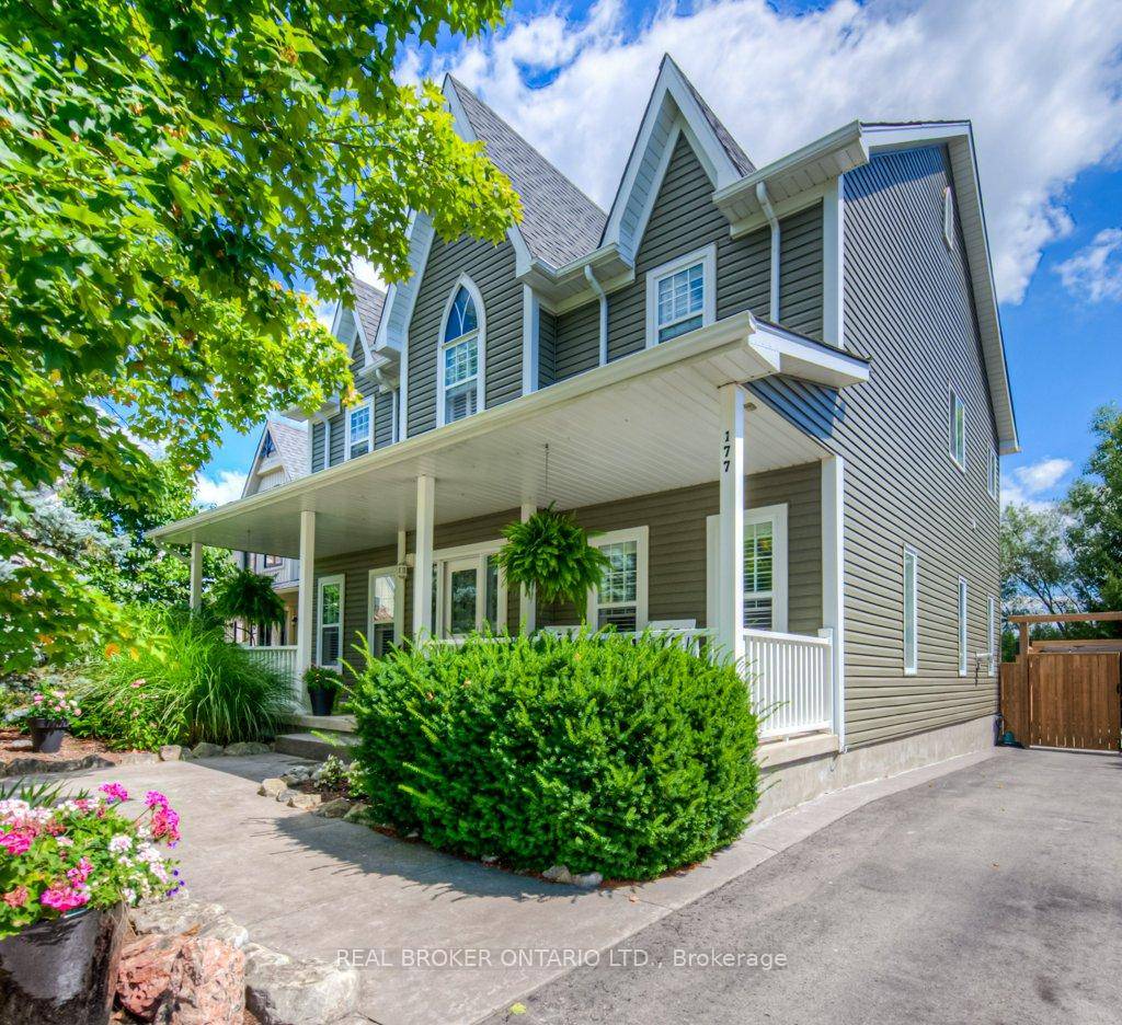 Fronting onto a charming treed boulevard and backing onto peaceful natural surroundings and open farmers fields, this home offers the perfect blend of privacy and community.