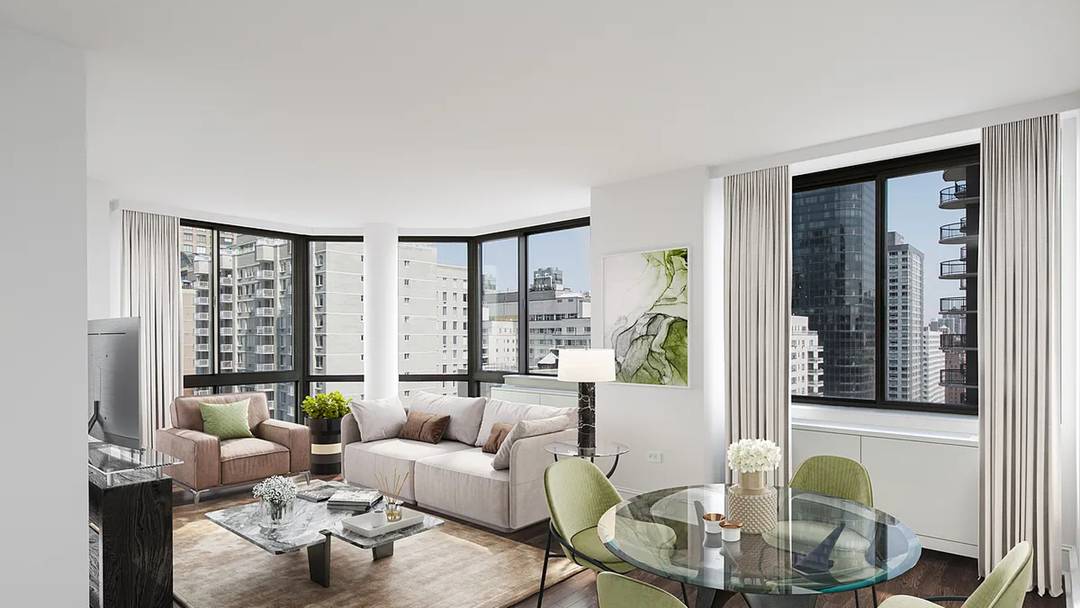 Bright Corner 2BR 2BA with Open Views Welcome to Residence 20A a thoughtfully designed corner two bedroom, two bathroom home offering a spacious layout, abundant natural light, and strong long ...