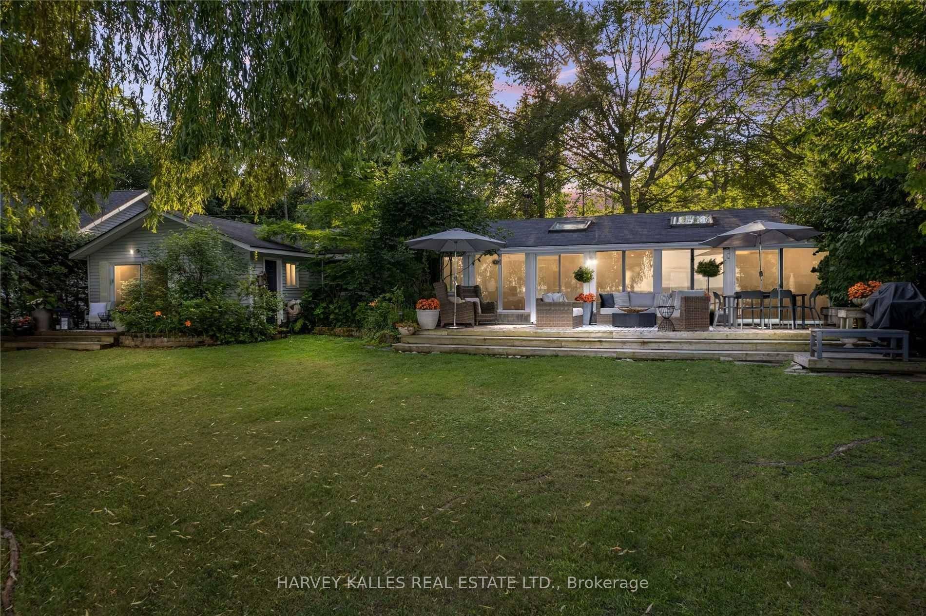 Family Cherished Waterfront Cottage In Rarely Offered And Highly Sought After Exclusive Eight Mile Point !