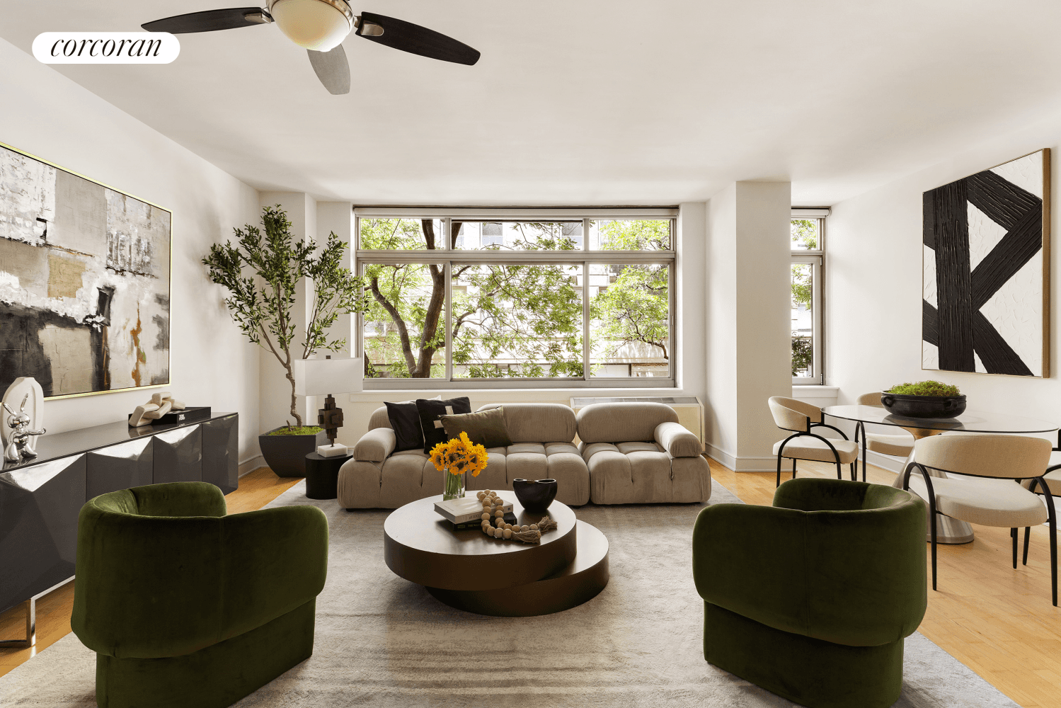 Welcome to Residence 2J at 99 Jane Street a spacious 1, 208 square foot two bedroom, two bath home located in one of the most desirable full service condominiums in ...