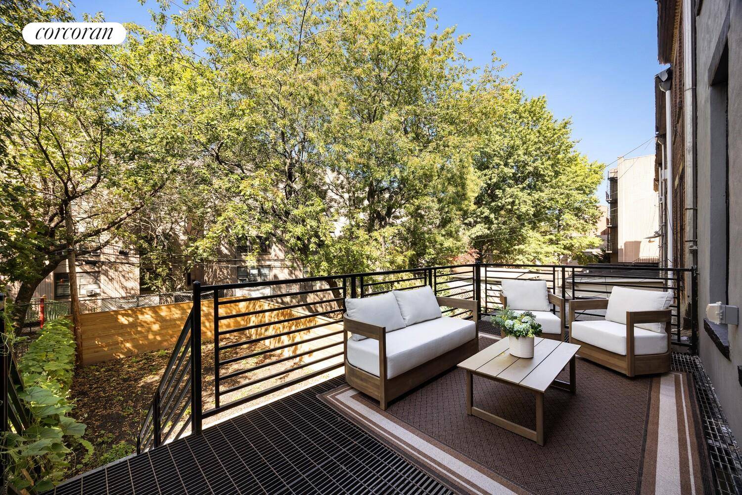 The best of all worlds awaits at 569 Monroe Street in Stuyvesant Heights.