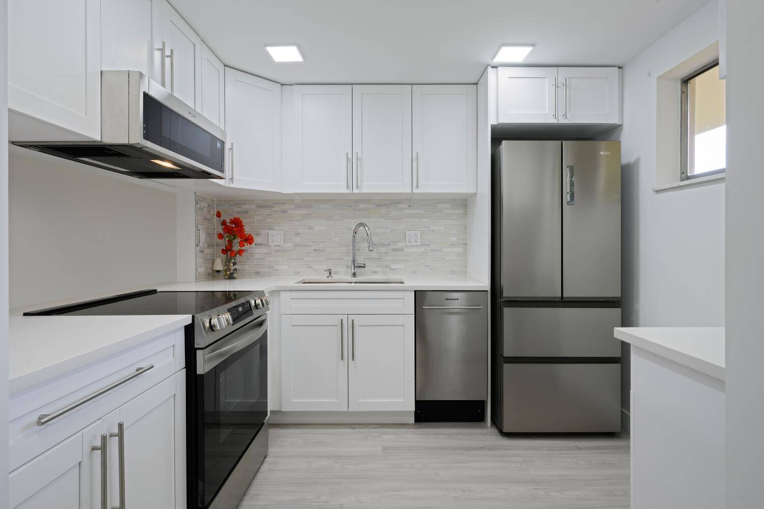 Be the first to live in this fully renovated 2 bed, 2 bath first floor condo, redesigned with modern luxury in mind.