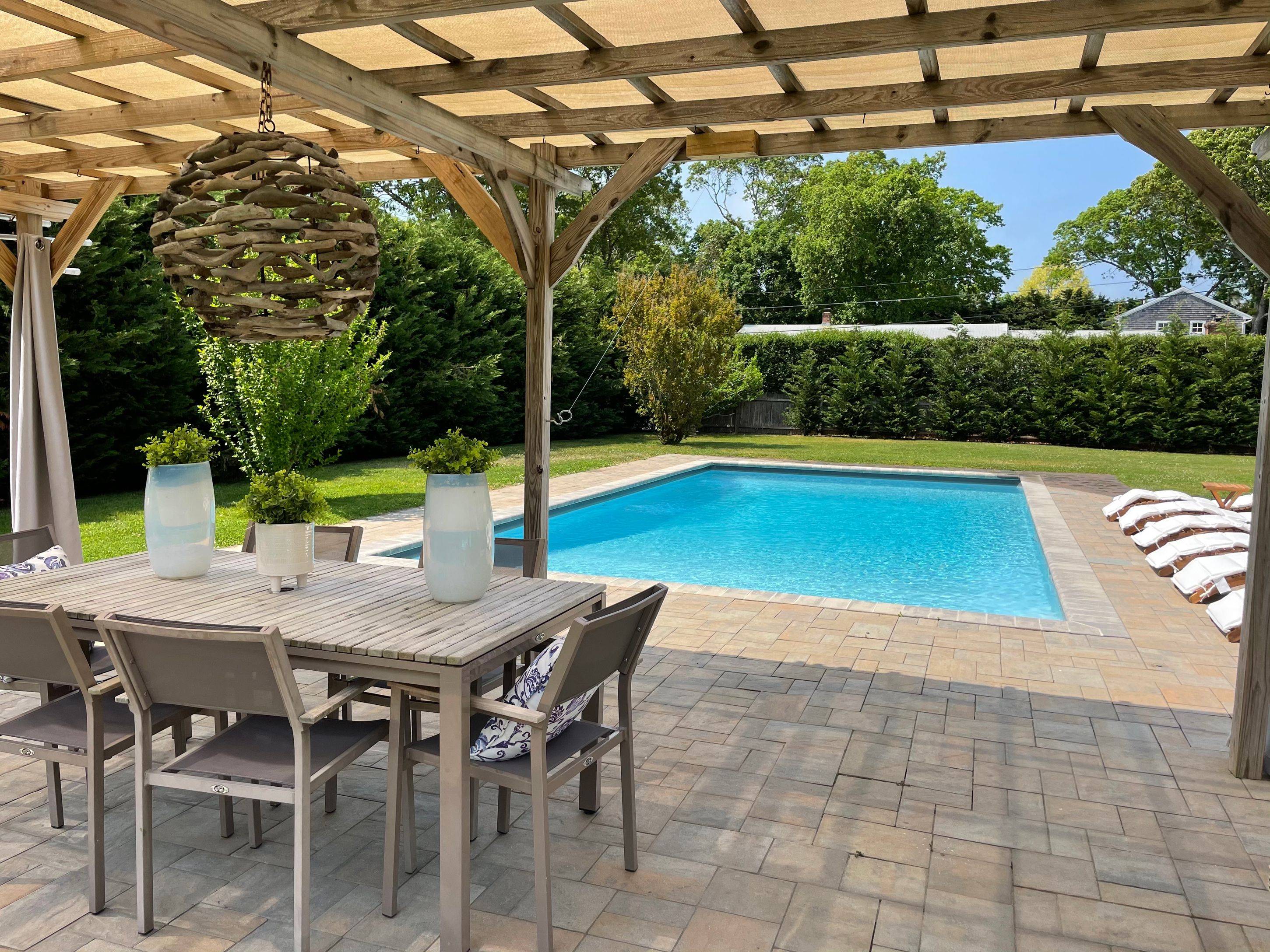 Sag Harbor Village Rental 4 bed with heated pool! 