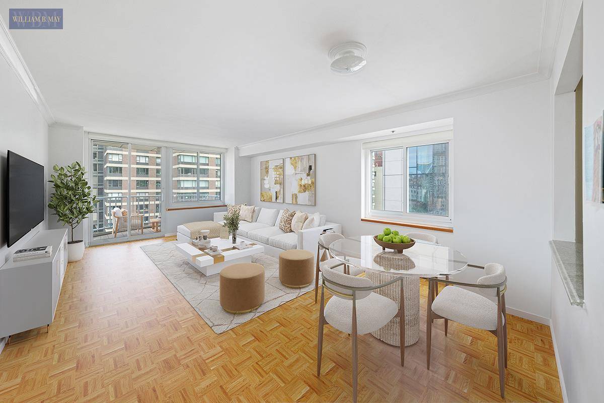 Bright and spacious, this elegant one bedroom, one and a half bath residence offers a perfect balance of style, comfort, and convenience.