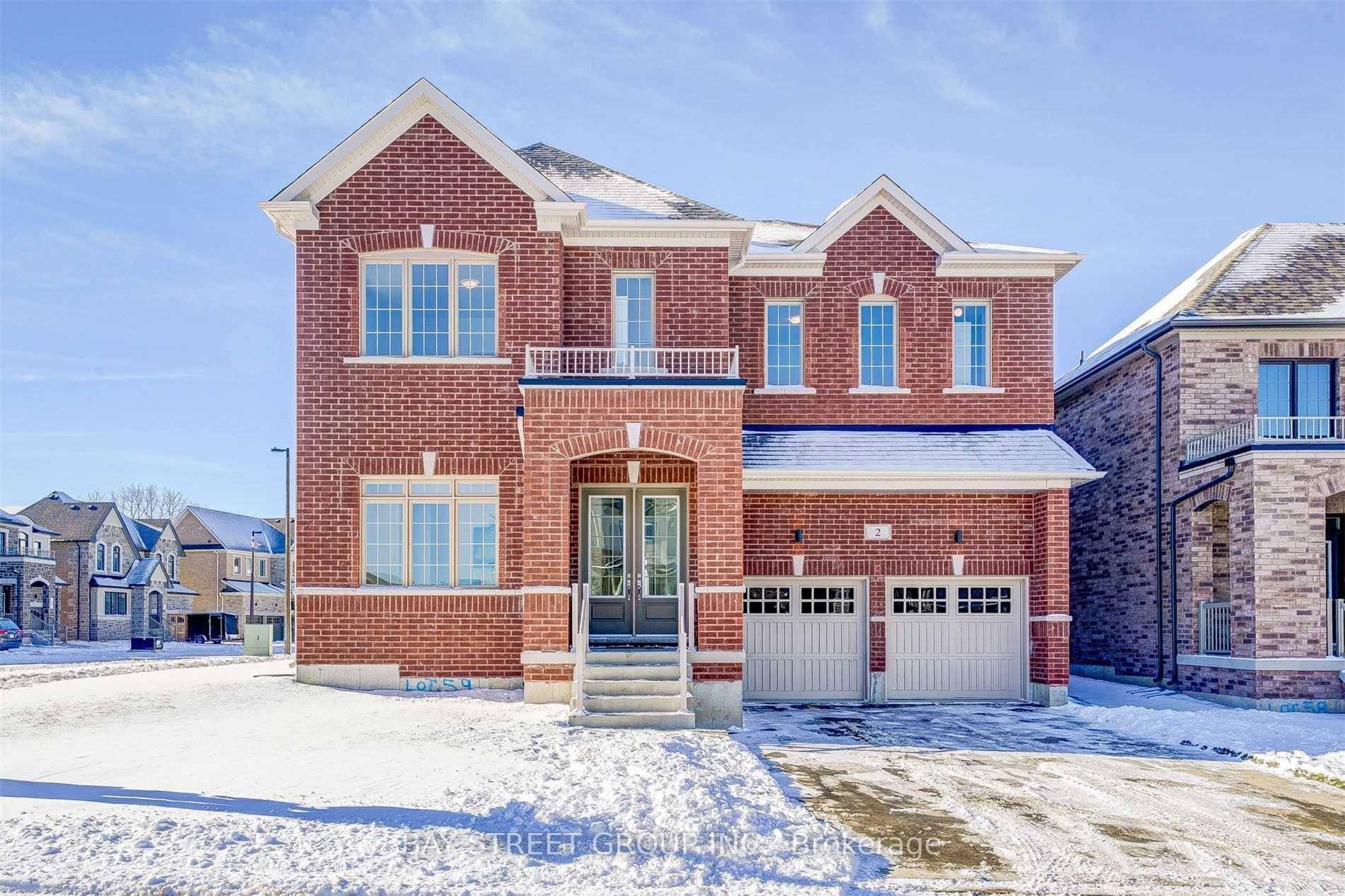 NON FURNISHED amazing Brand New Luxury 2 Story Detached Home In Keswick Near Lake Simcoe, Large Corner Lot South East Facing, Double Door Entry, Bright And Spacious, Surrounded By Big ...
