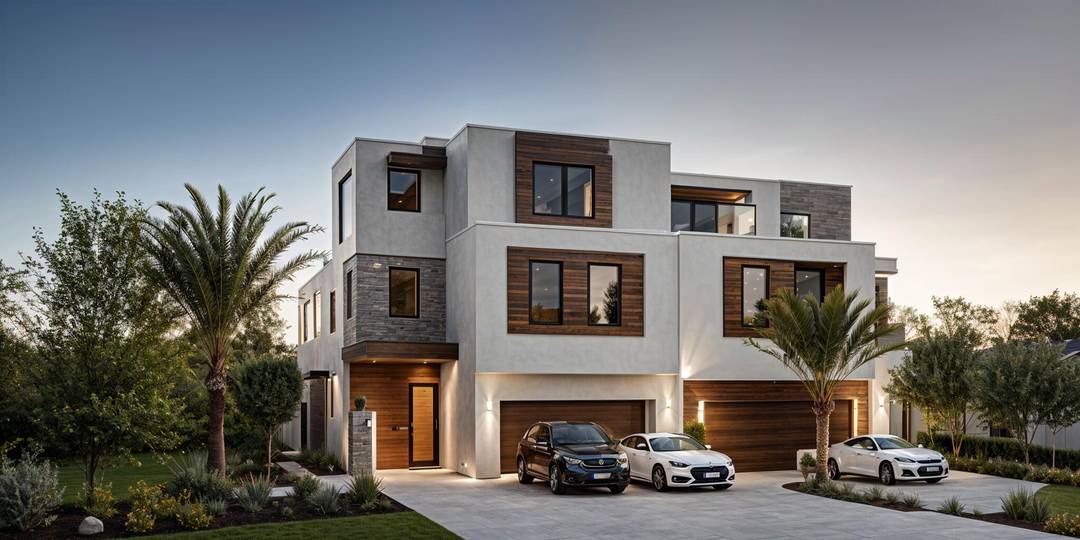 Just blocks from the beach, these newly constructed townhomes offer an exceptional retreat from the ordinary.