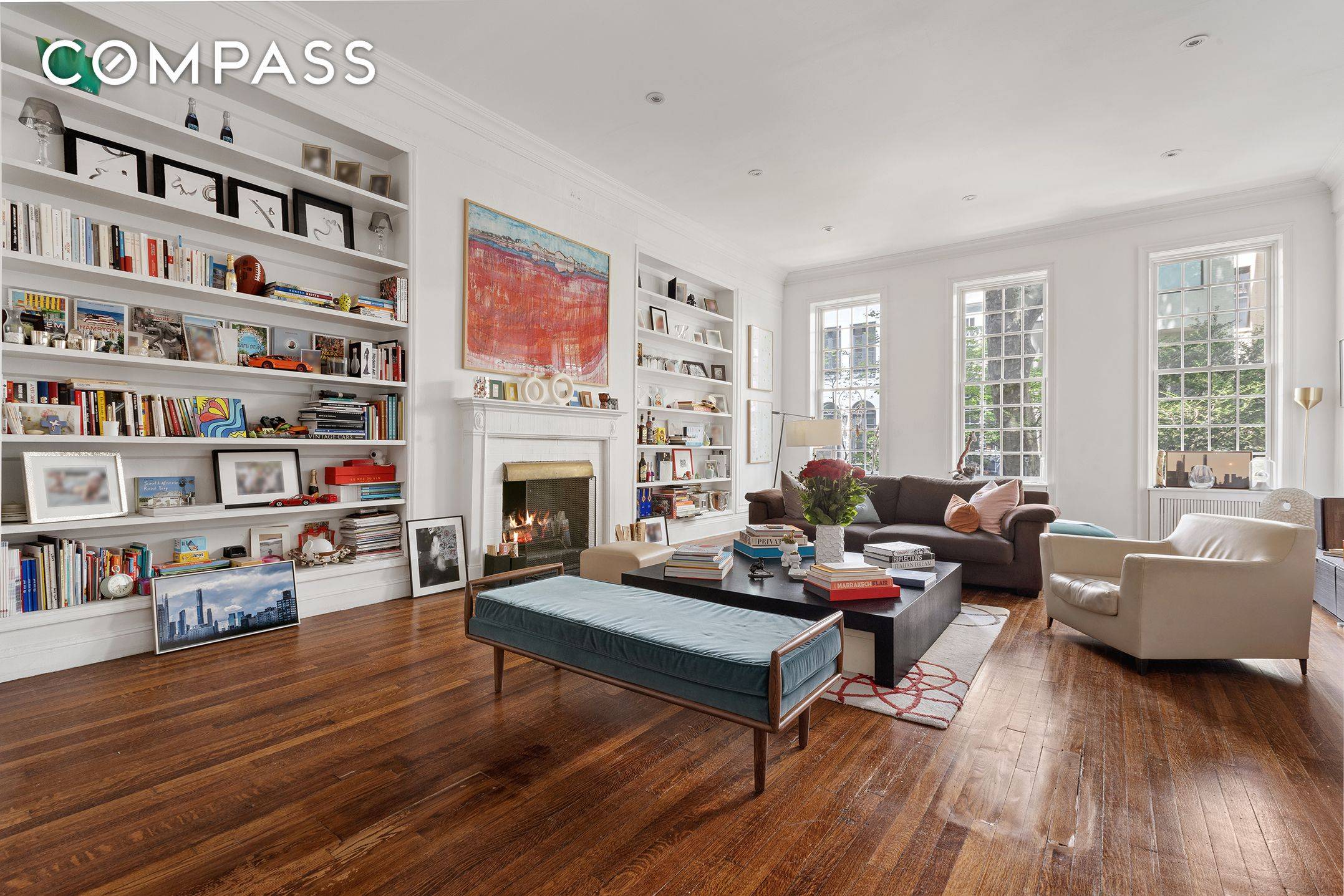 Unique duplex apartment in a charming 20 wide townhouse on East 63rd Street between Lexington and Third Avenues.